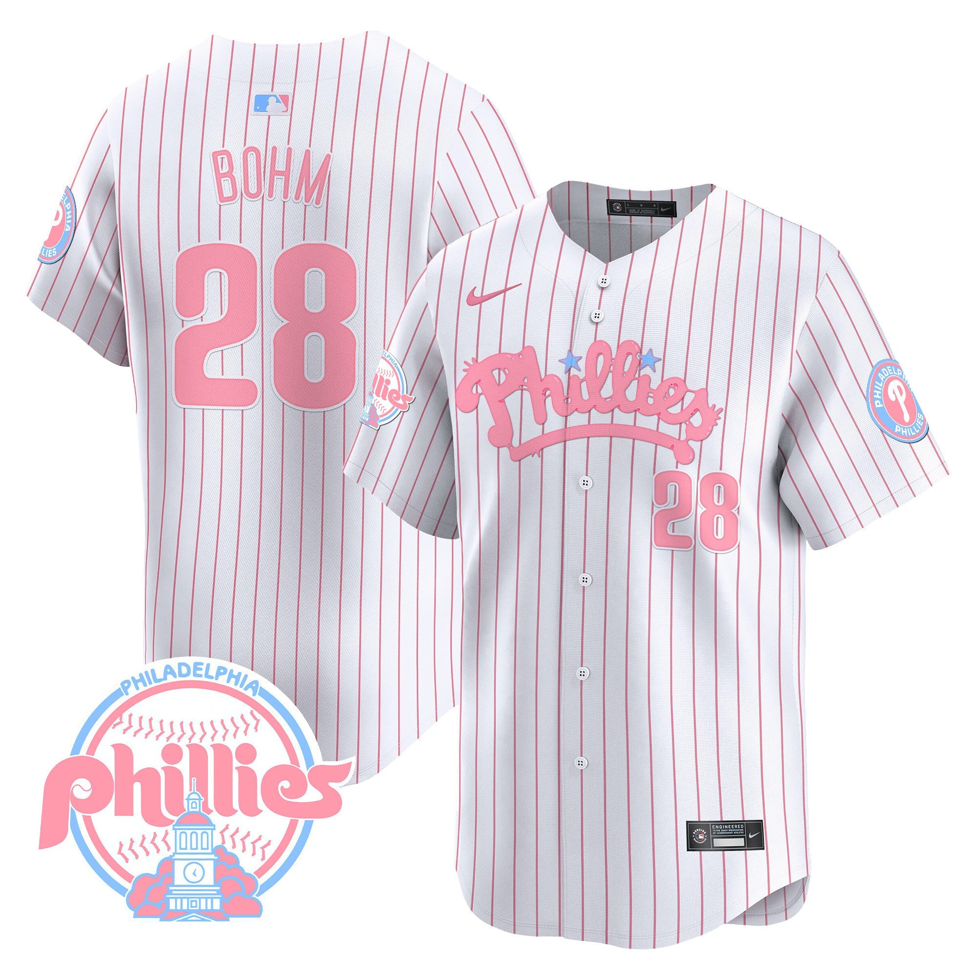 Men’s Bubblegum Pink Vapor Premier Limited Jersey
