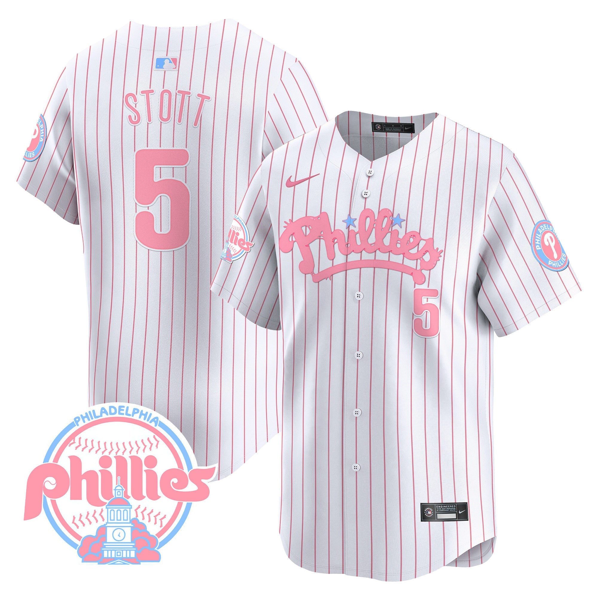 Men’s Bubblegum Pink Vapor Premier Limited Jersey
