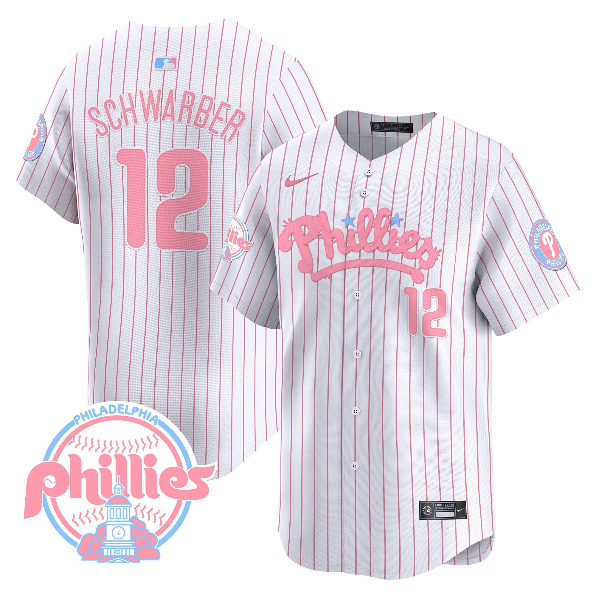 Men’s Bubblegum Pink Vapor Premier Limited Jersey