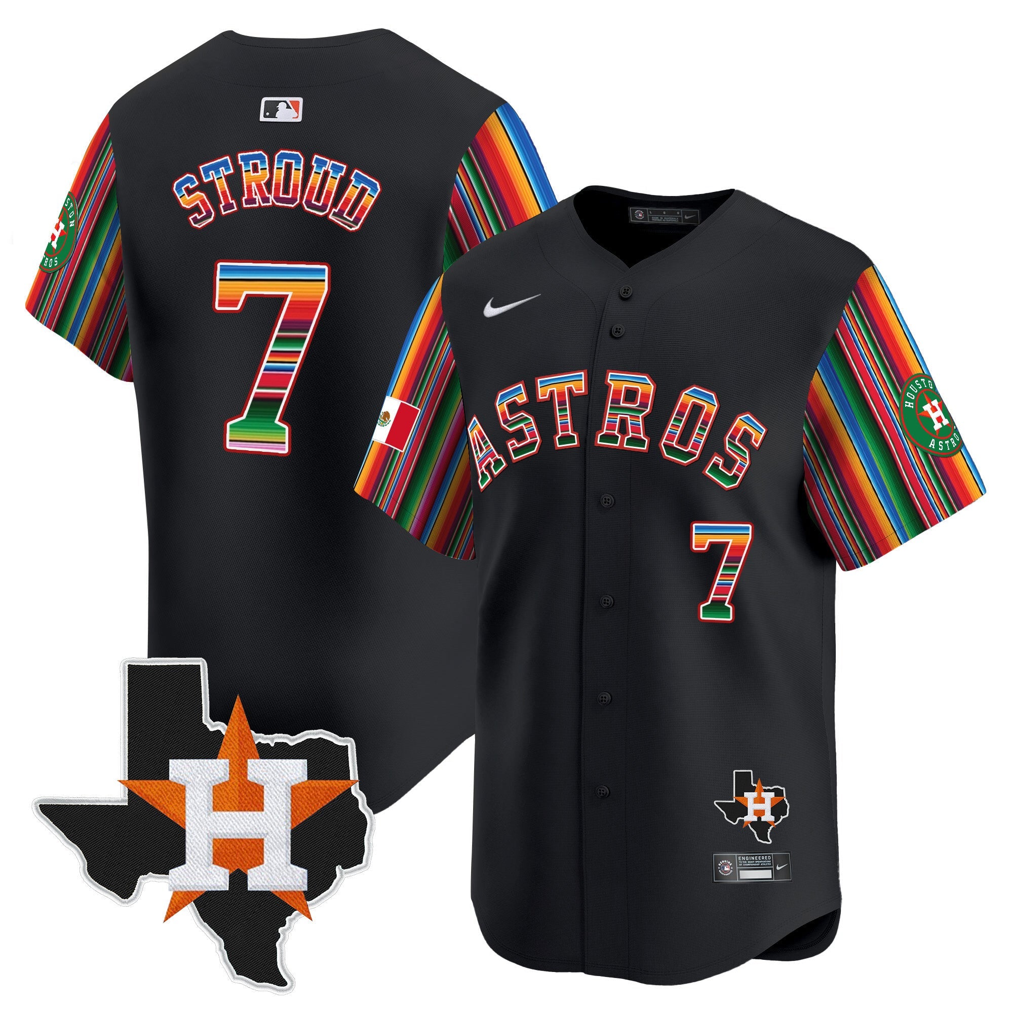 Men’s Mexico Texas Patch Vapor Premier Limited Jersey V5