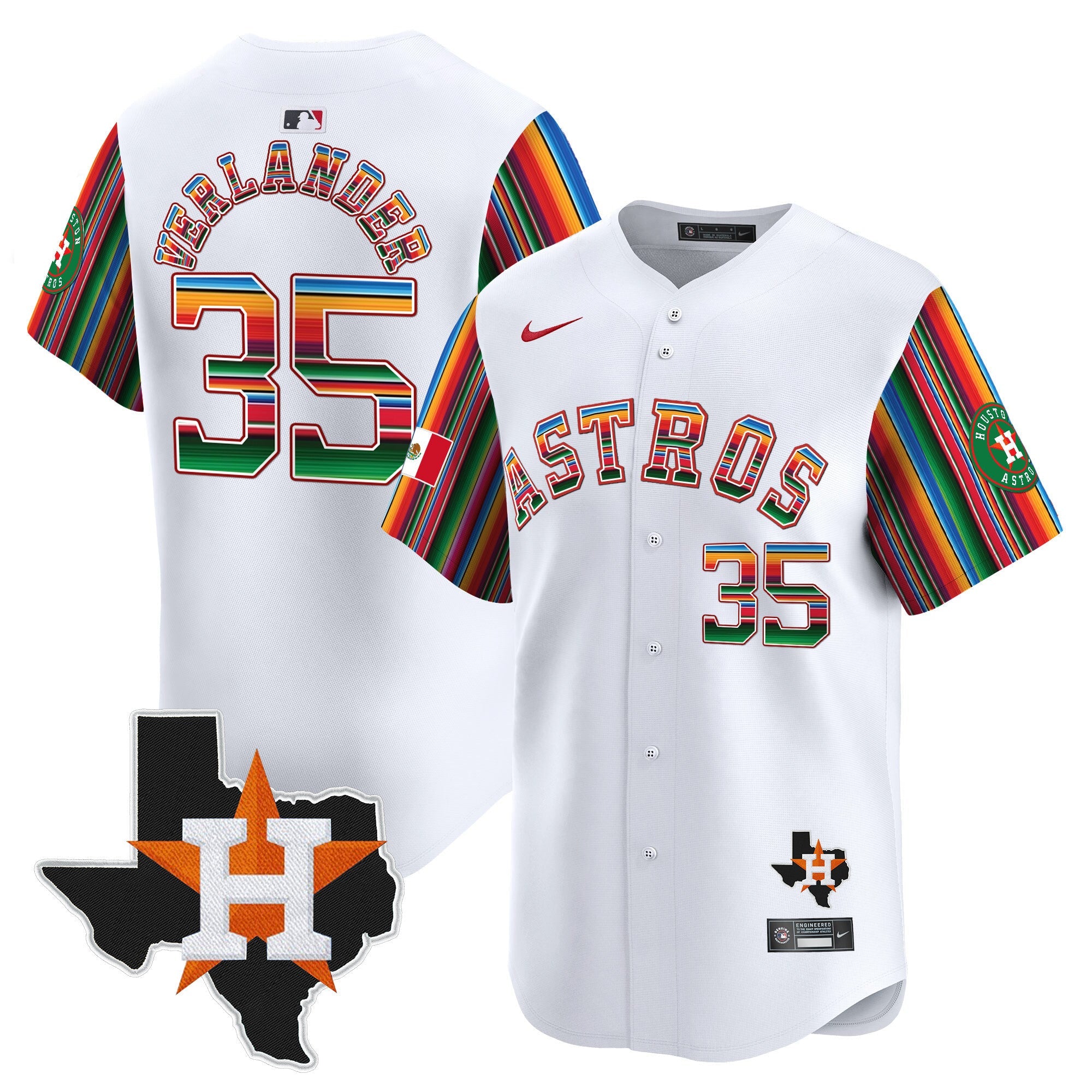 Men’s Mexico Texas Patch Vapor Premier Limited Jersey V5