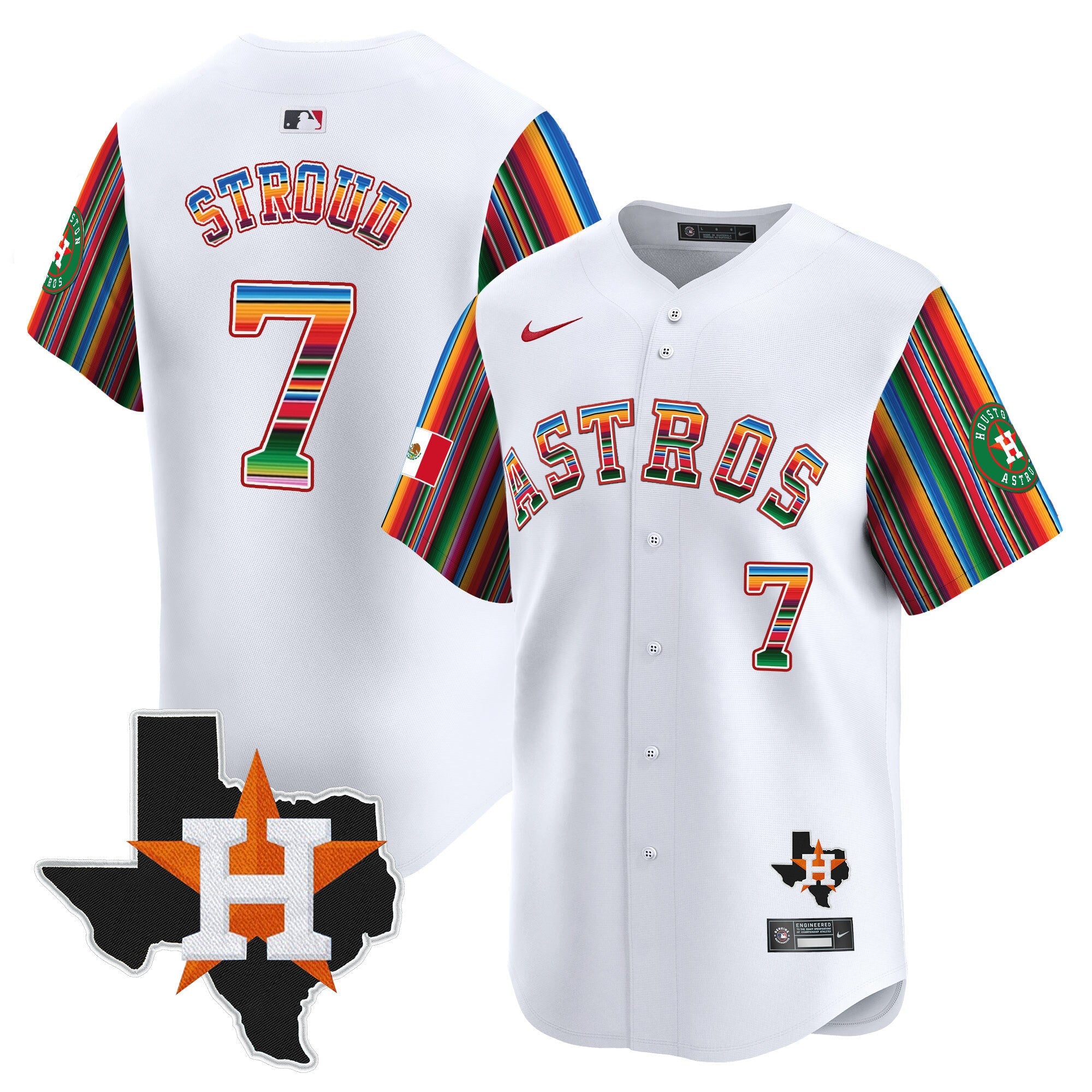 Men’s Mexico Texas Patch Vapor Premier Limited Jersey V5