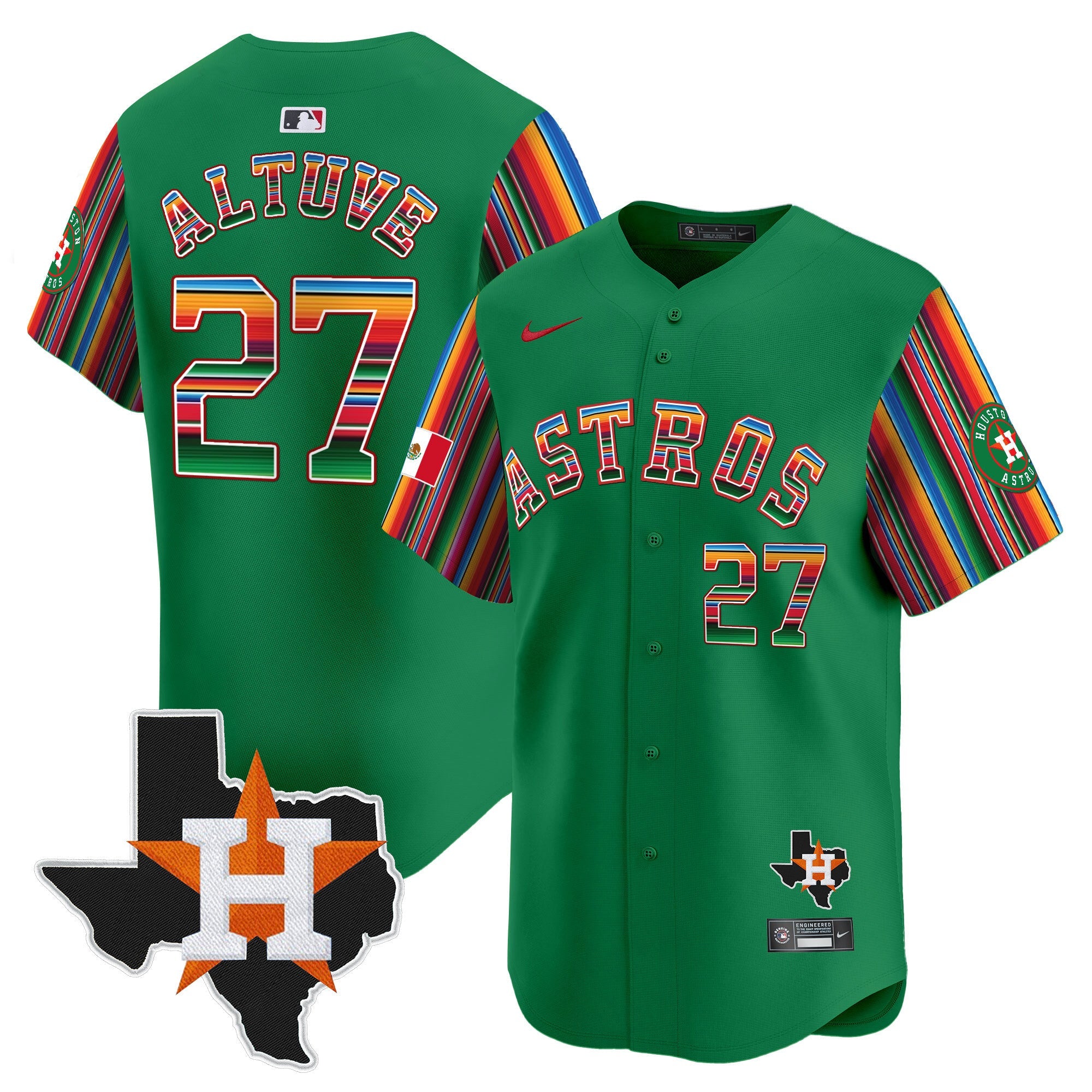 Men’s Mexico Texas Patch Vapor Premier Limited Jersey V5