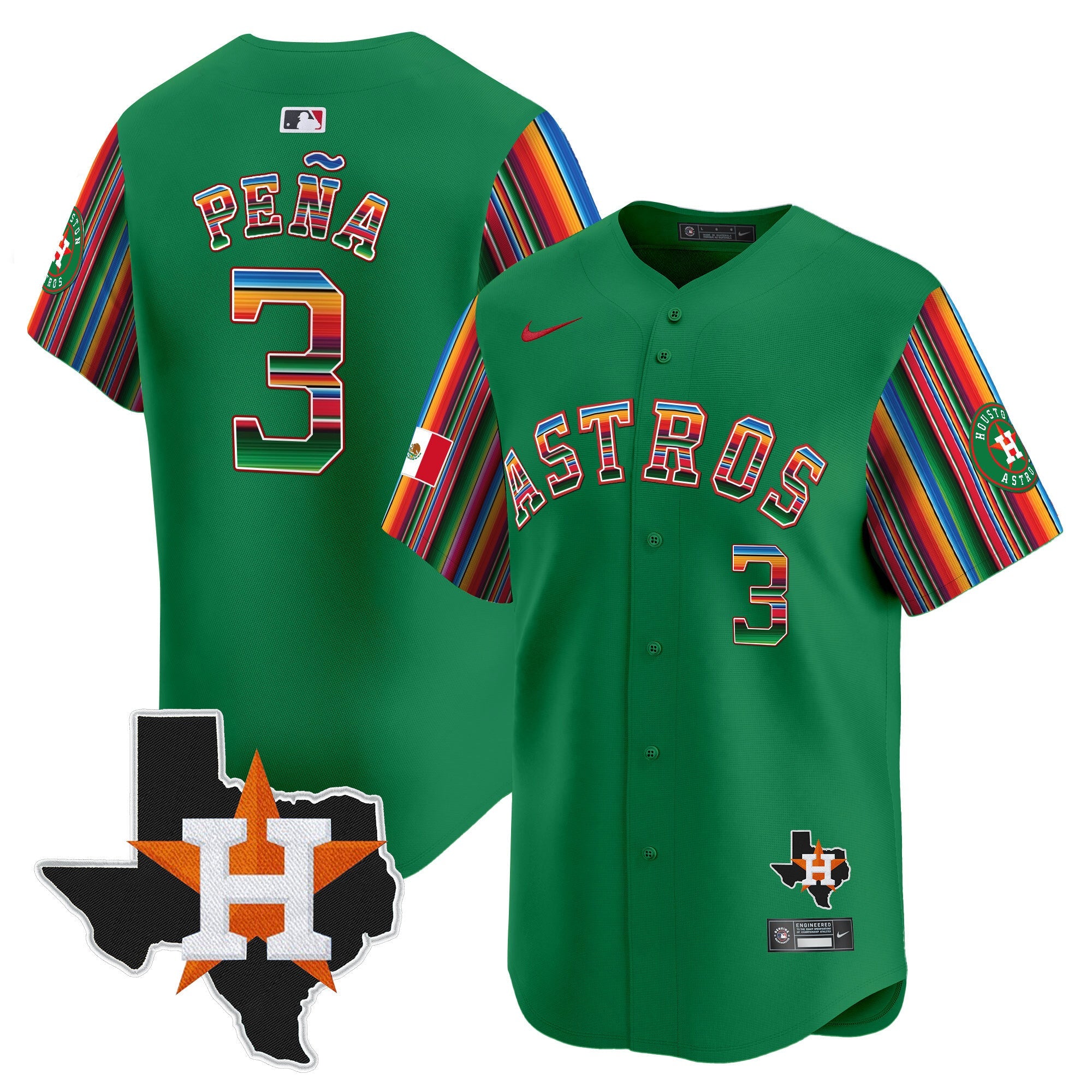 Men’s Mexico Texas Patch Vapor Premier Limited Jersey V5