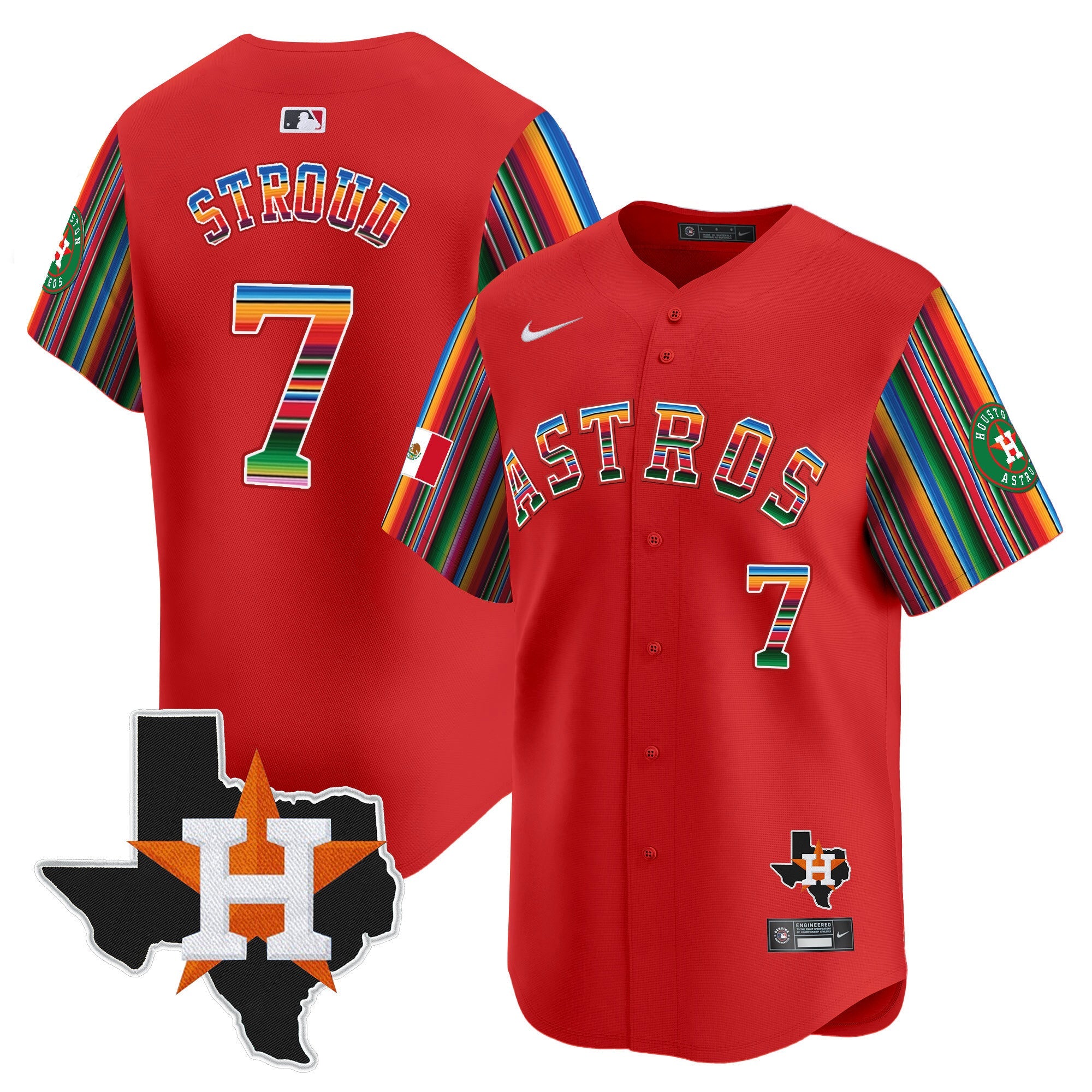 Men’s Mexico Texas Patch Vapor Premier Limited Jersey V5