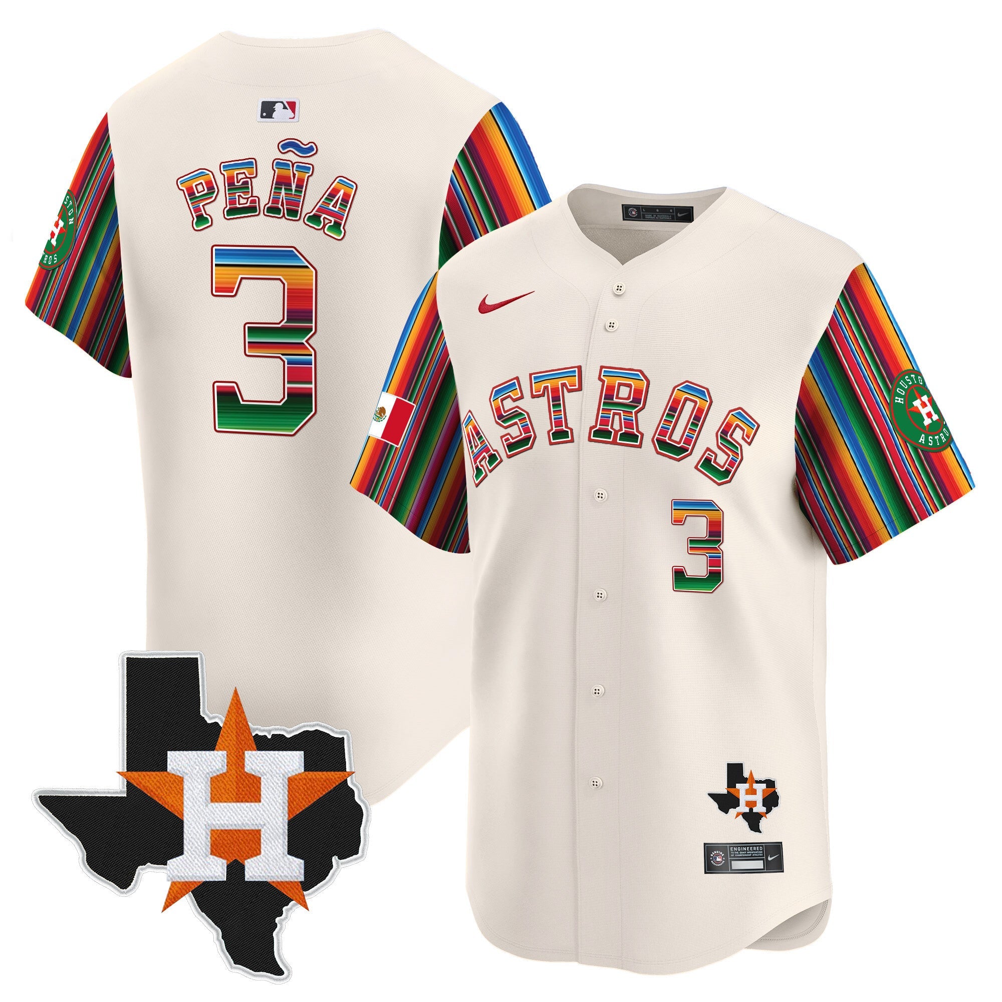 Men’s Mexico Texas Patch Vapor Premier Limited Jersey V5