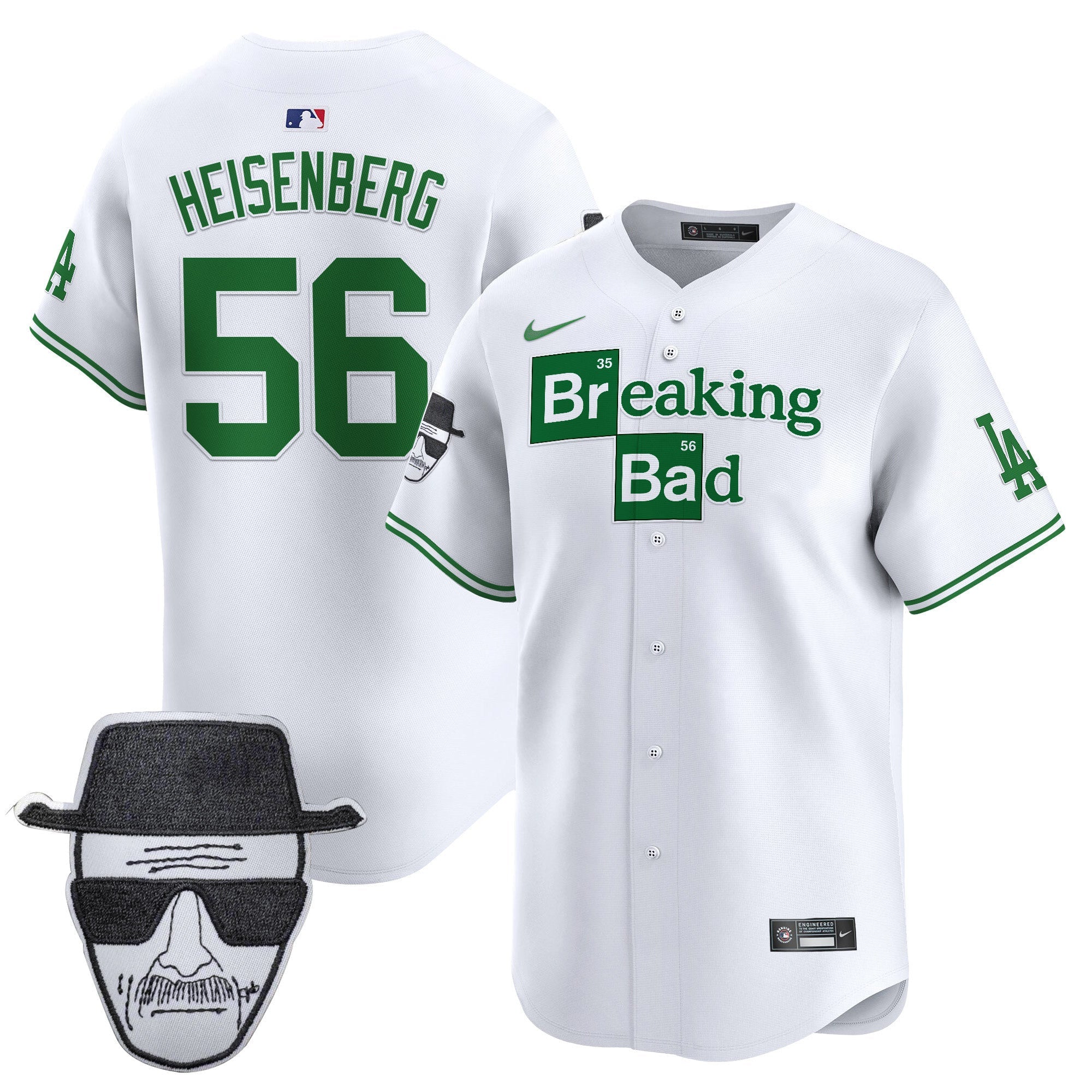 Men’s Breaking Bad Walter White Patch Vapor Premier Limited Jersey