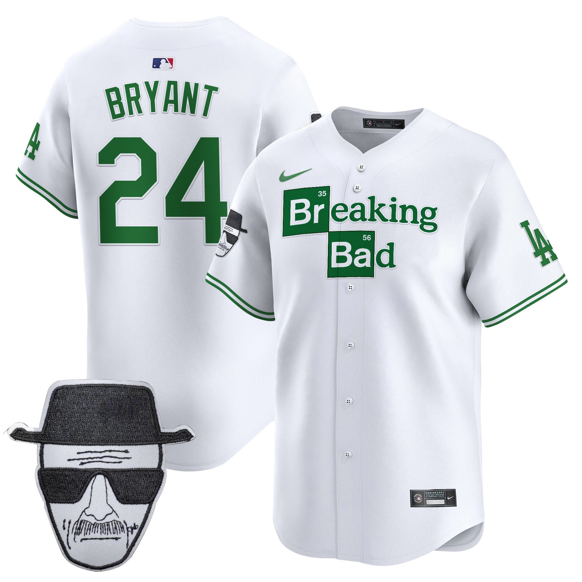 Men’s Breaking Bad Walter White Patch Vapor Premier Limited Jersey