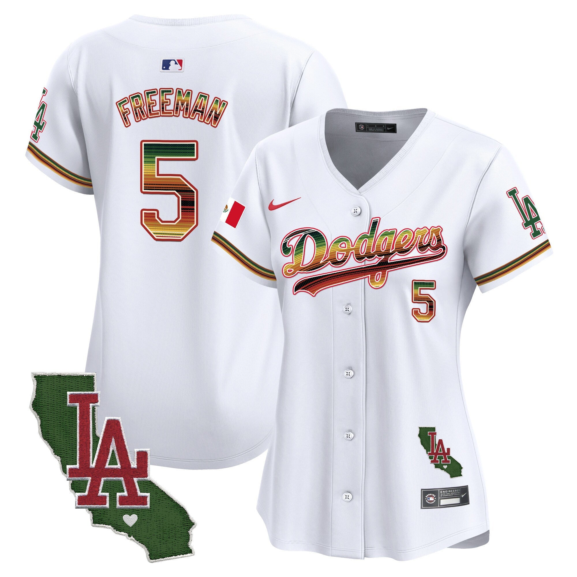 Women’s Mexico Traditional Style Vapor Premier Limited Jersey