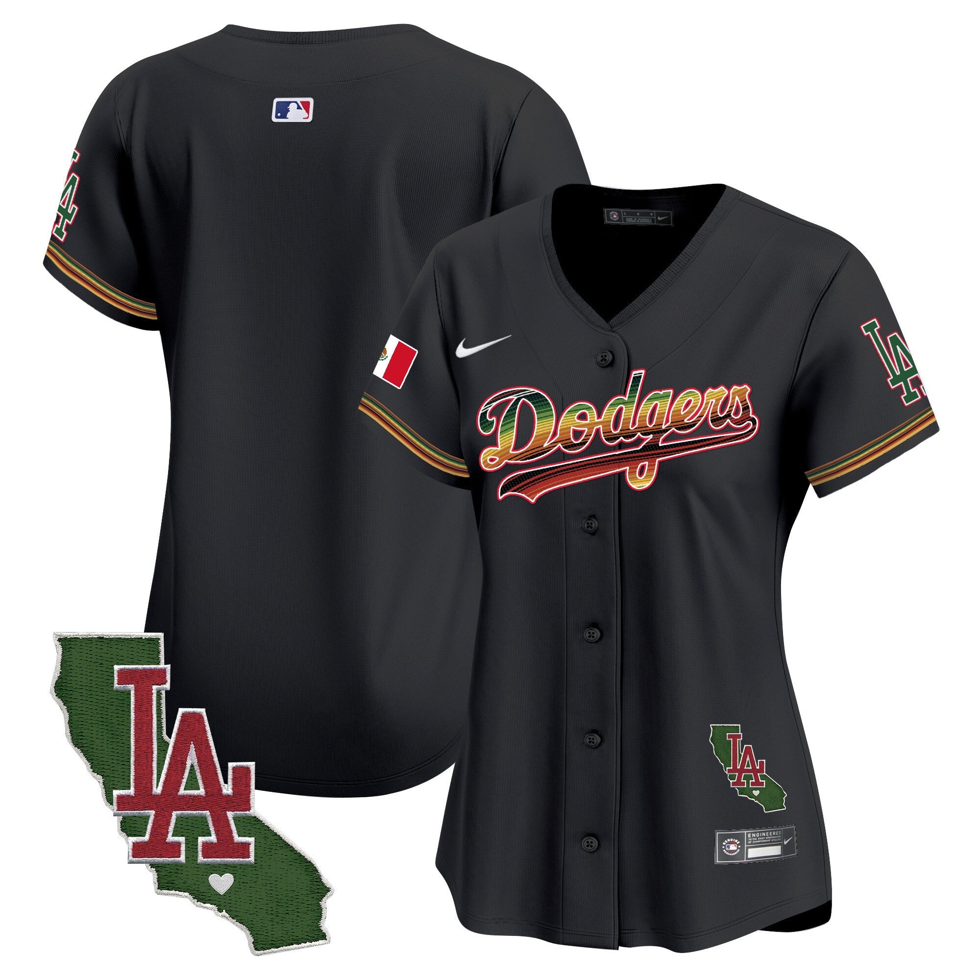 Women’s Mexico Traditional Style Vapor Premier Limited Jersey