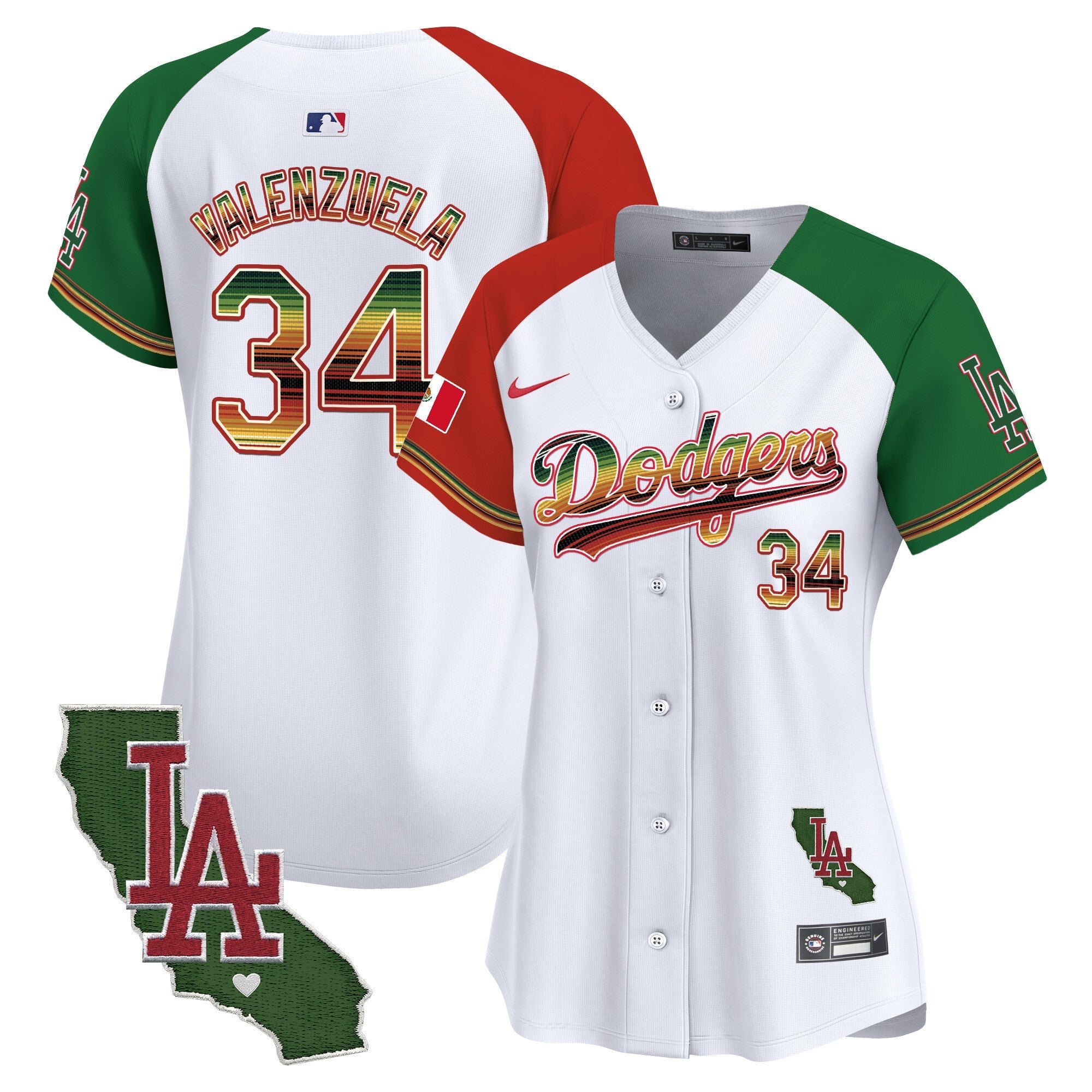 Women’s Mexico Traditional Style Vapor Premier Limited Jersey