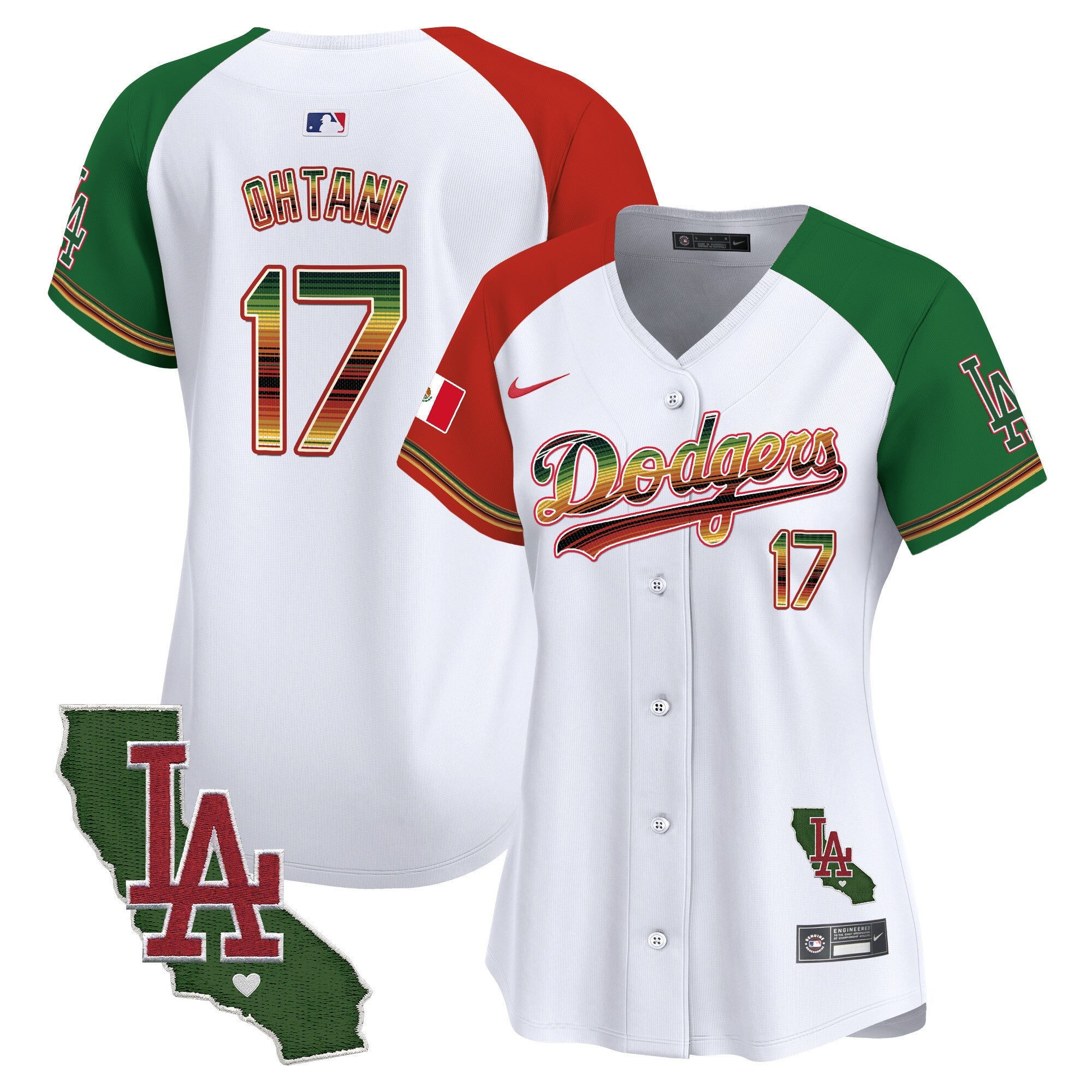 Women’s Mexico Traditional Style Vapor Premier Limited Jersey
