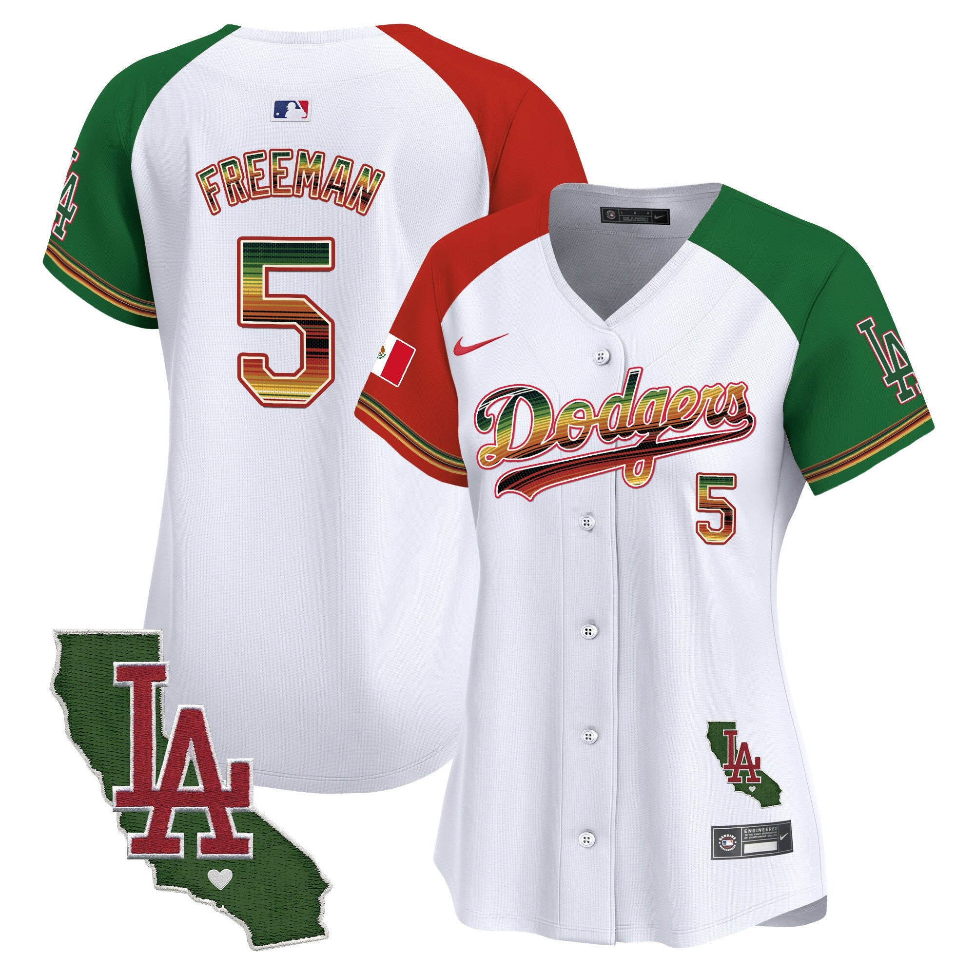 Women’s Mexico Traditional Style Vapor Premier Limited Jersey