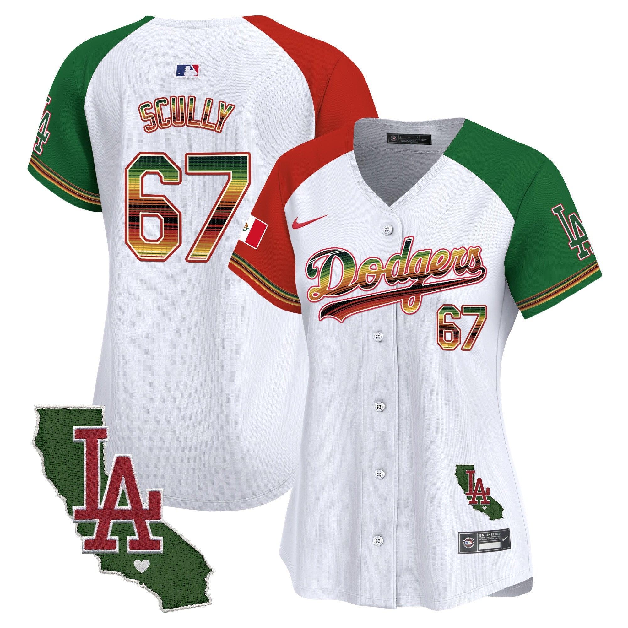 Women’s Mexico Traditional Style Vapor Premier Limited Jersey