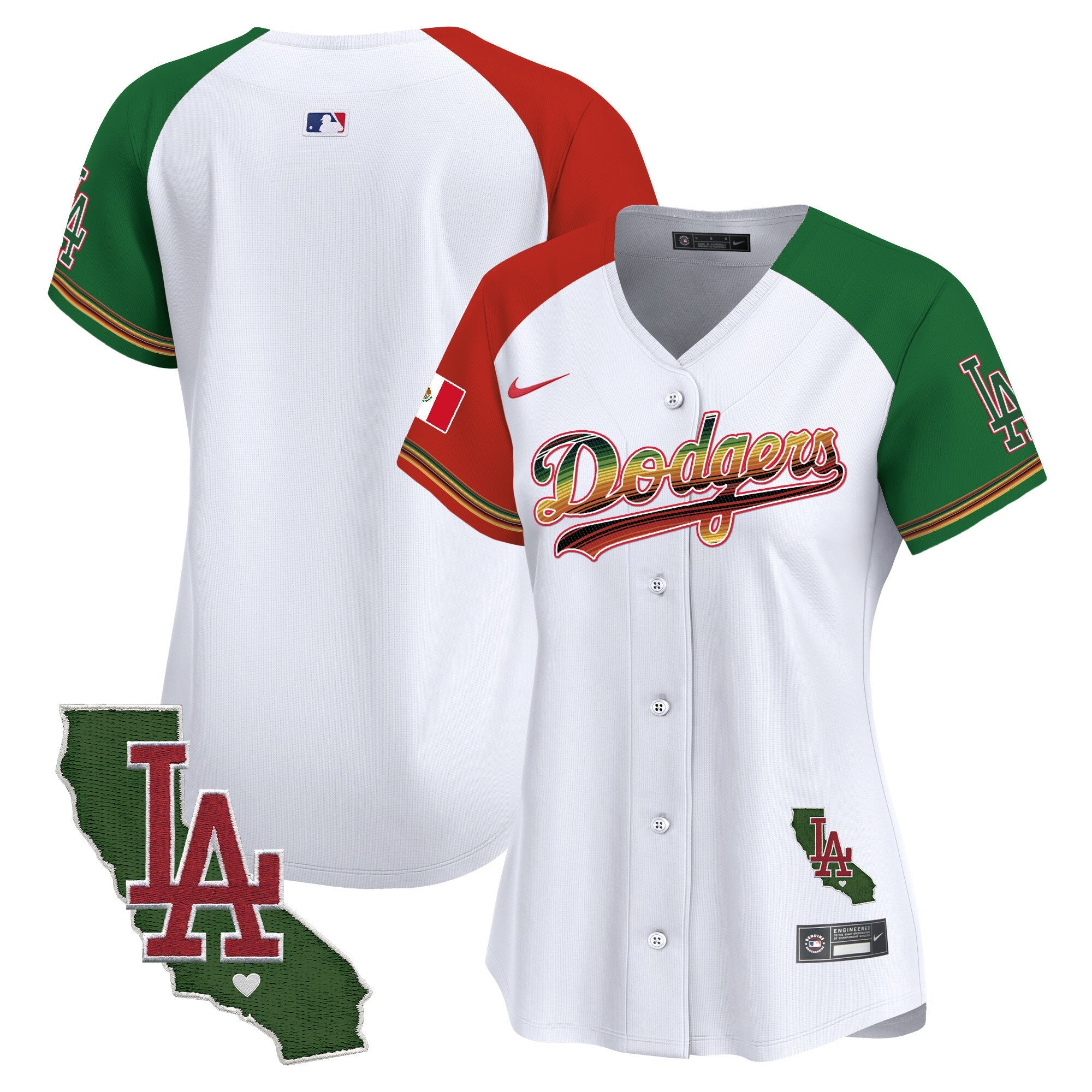 Women’s Mexico Traditional Style Vapor Premier Limited Jersey