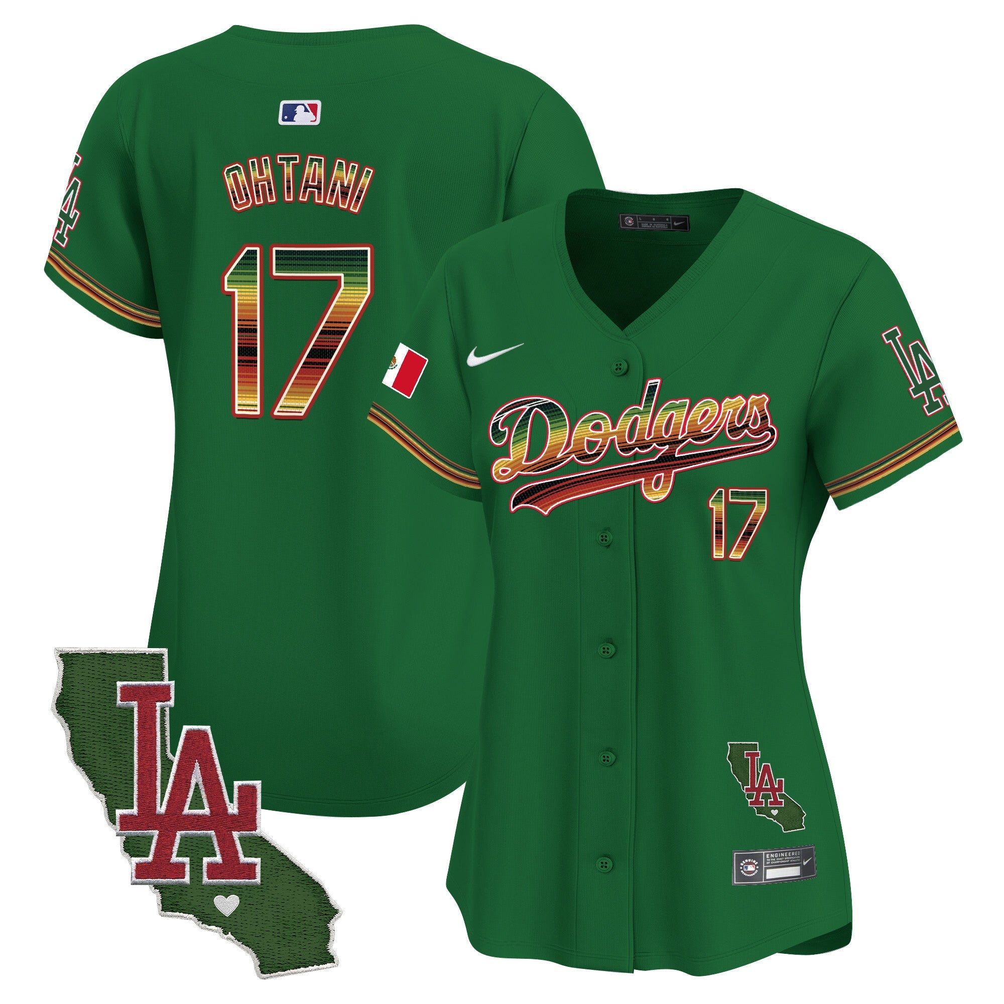 Women’s Mexico Traditional Style Vapor Premier Limited Jersey
