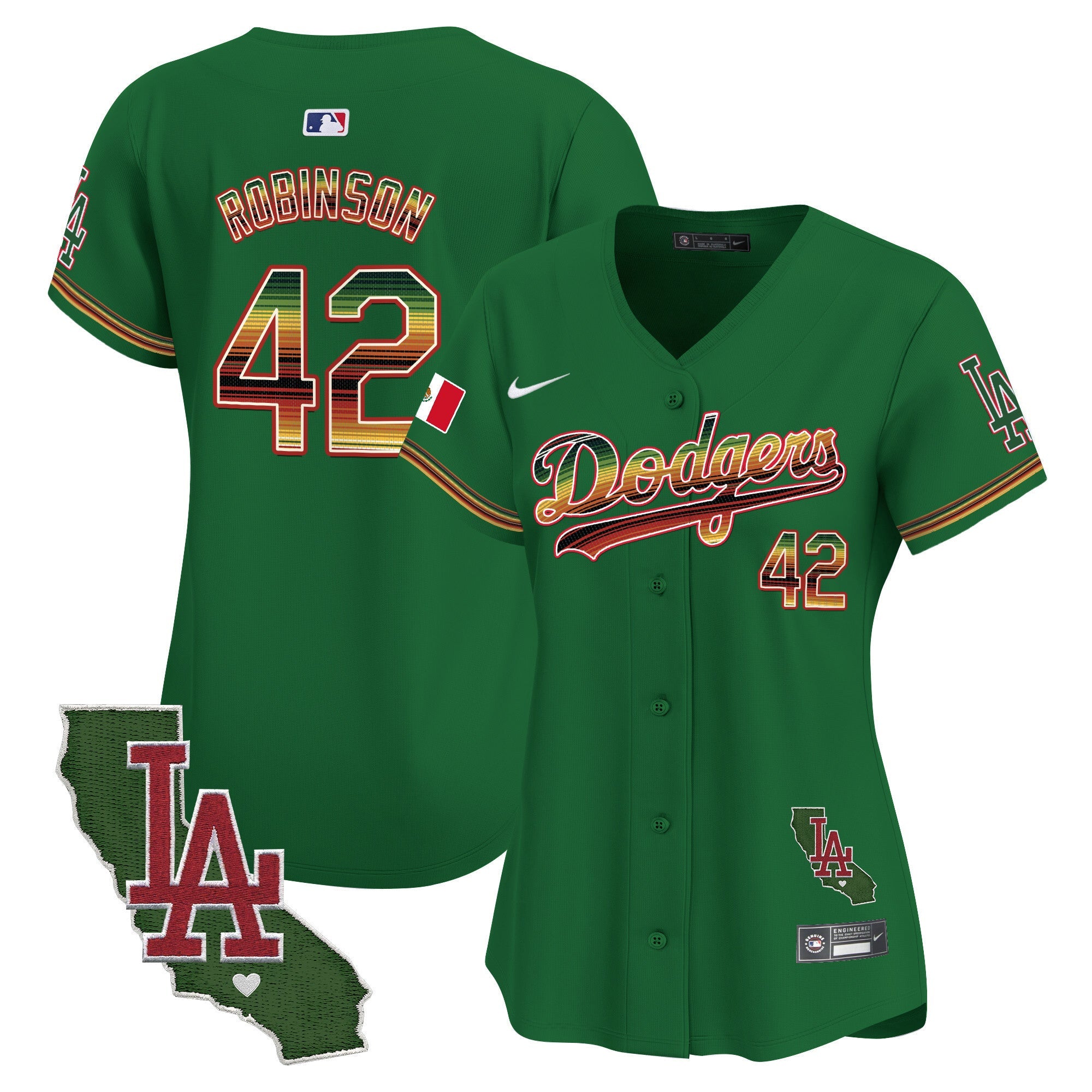 Women’s Mexico Traditional Style Vapor Premier Limited Jersey