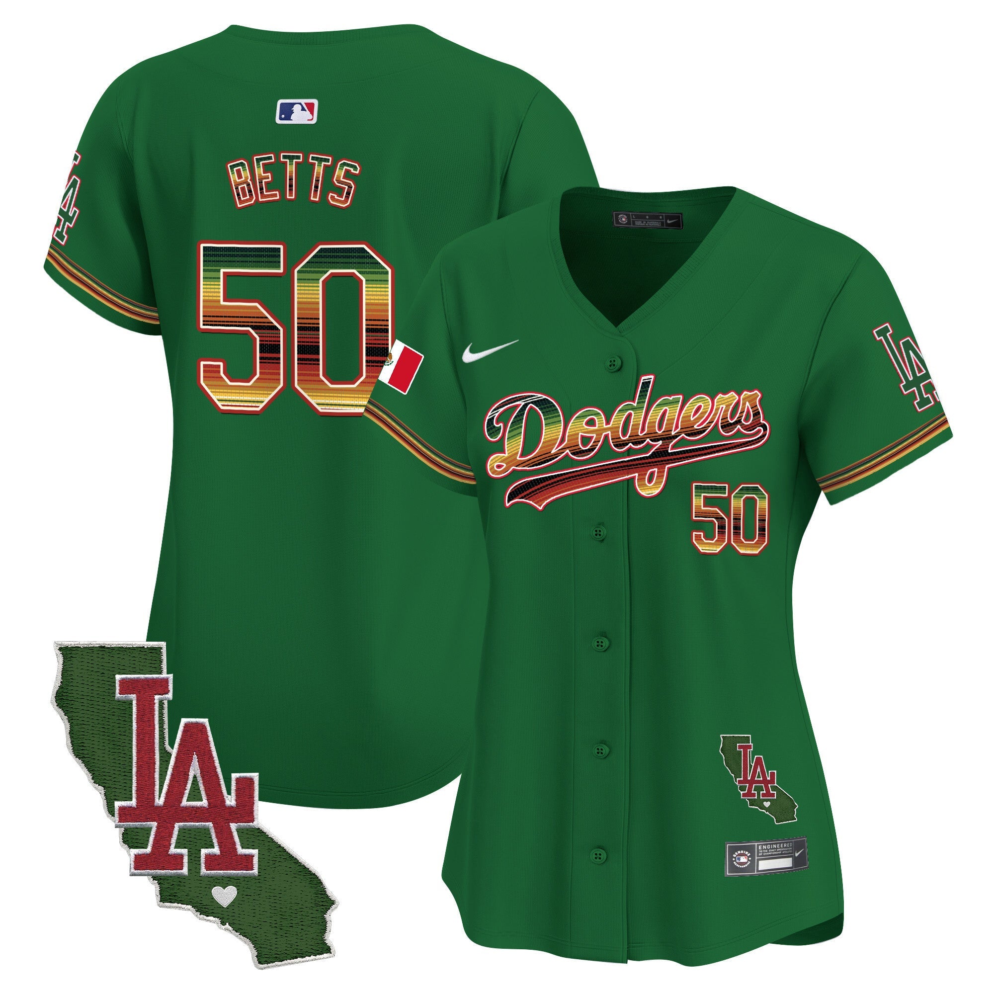 Women’s Mexico Traditional Style Vapor Premier Limited Jersey