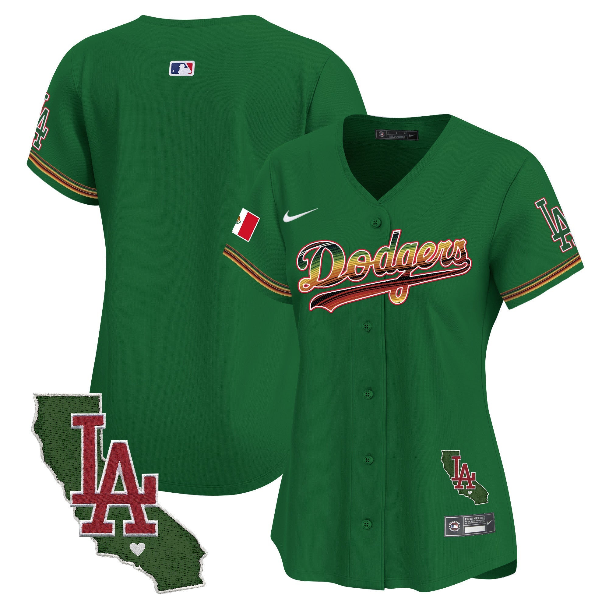 Women’s Mexico Traditional Style Vapor Premier Limited Jersey