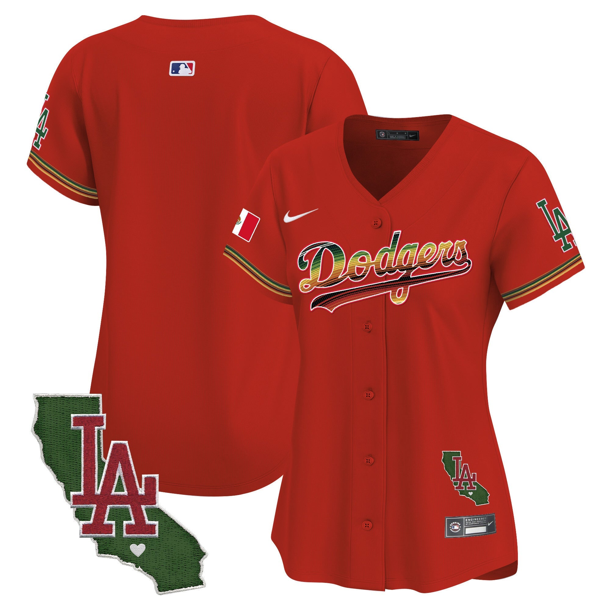 Women’s Mexico Traditional Style Vapor Premier Limited Jersey