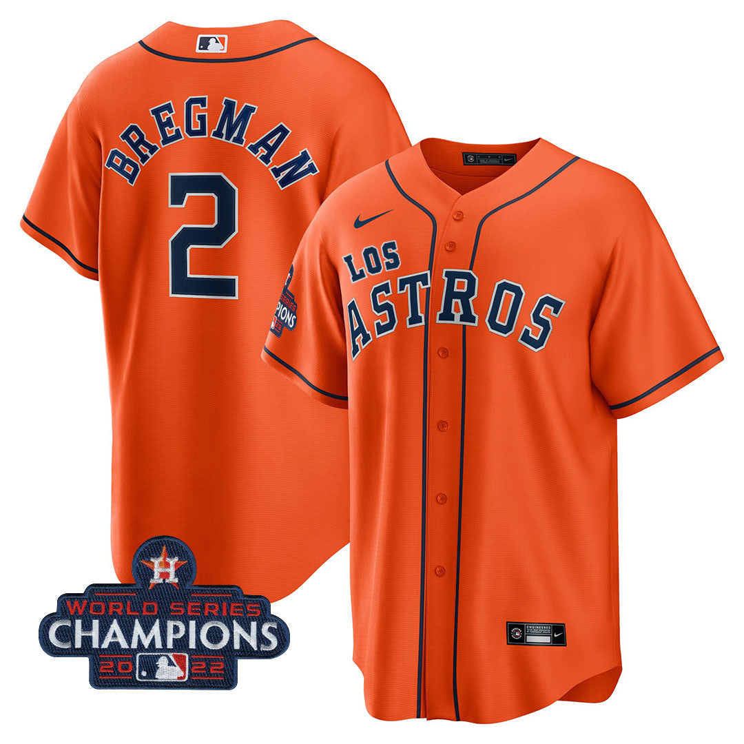 Men’s Houston “Los ” Hispanic Heritage Champions Patch Jersey
