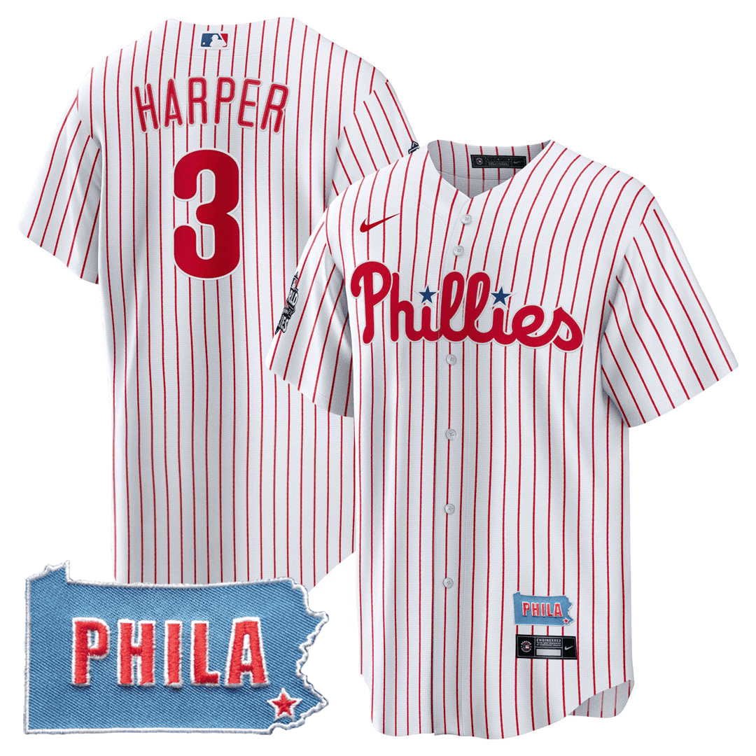 Men’s Philadelphia PHILA PA State Patch Jersey