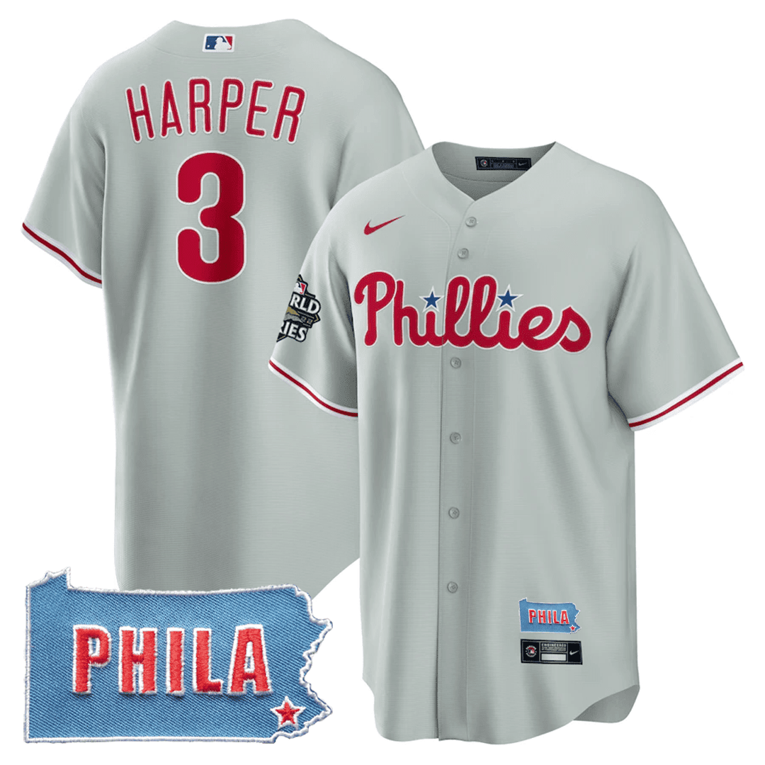 Men’s Philadelphia PHILA PA State Patch Jersey