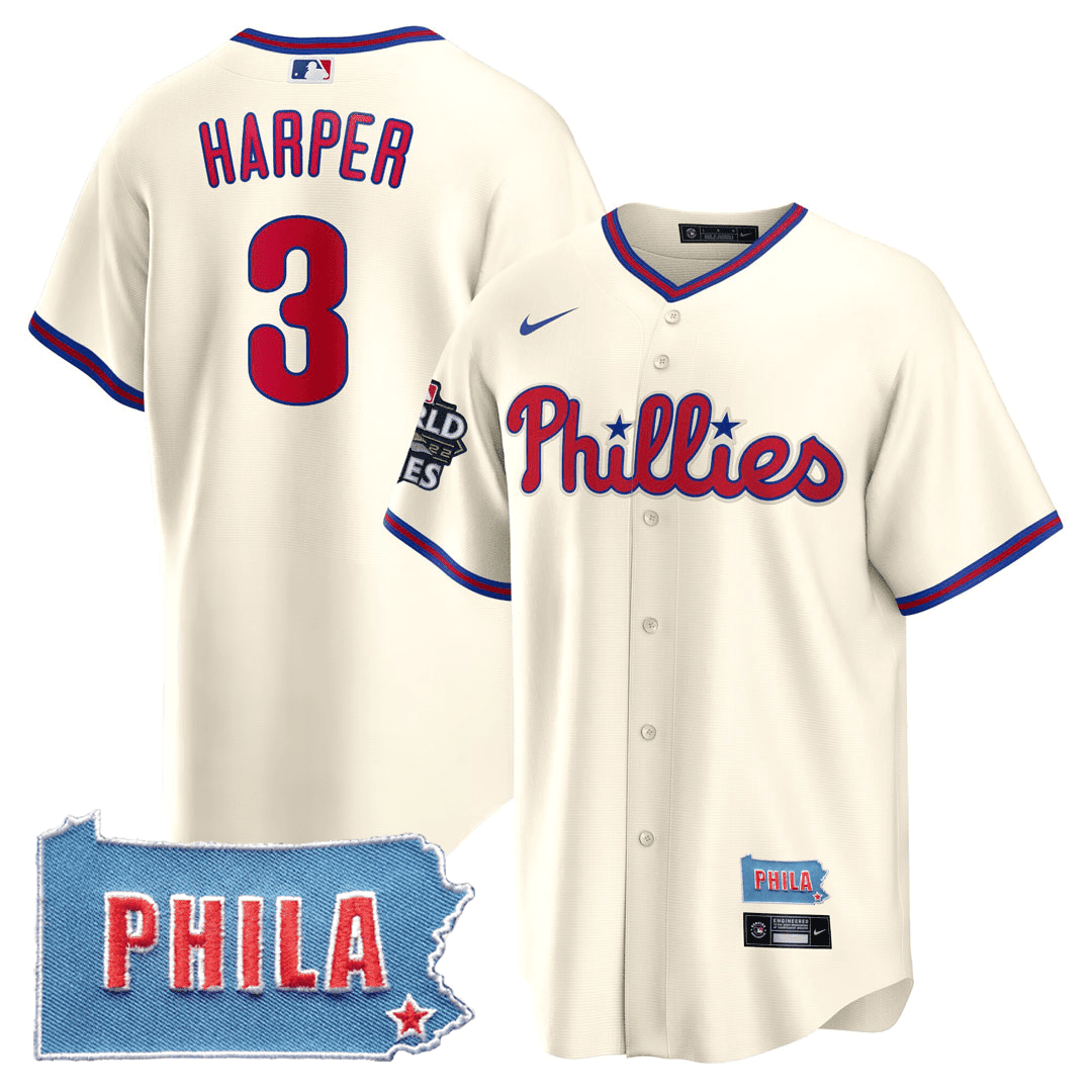 Men’s Philadelphia PHILA PA State Patch Jersey