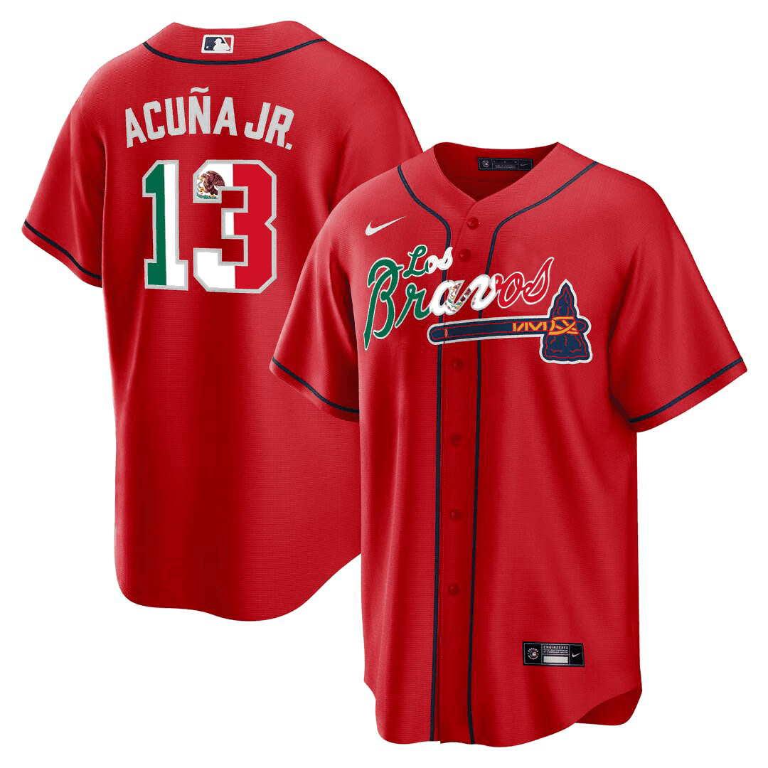 Men’s Atlanta Los Bravos Special Mexico Edition Jersey