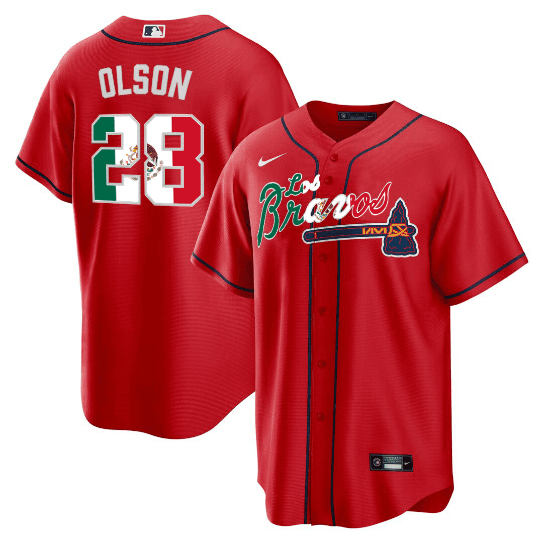 Men’s Atlanta Los Bravos Special Mexico Edition Jersey