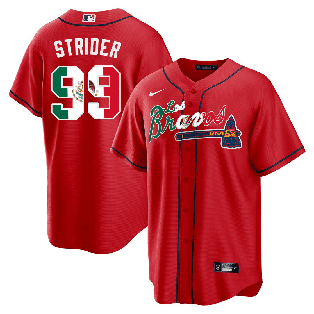 Men’s Atlanta Los Bravos Special Mexico Edition Jersey