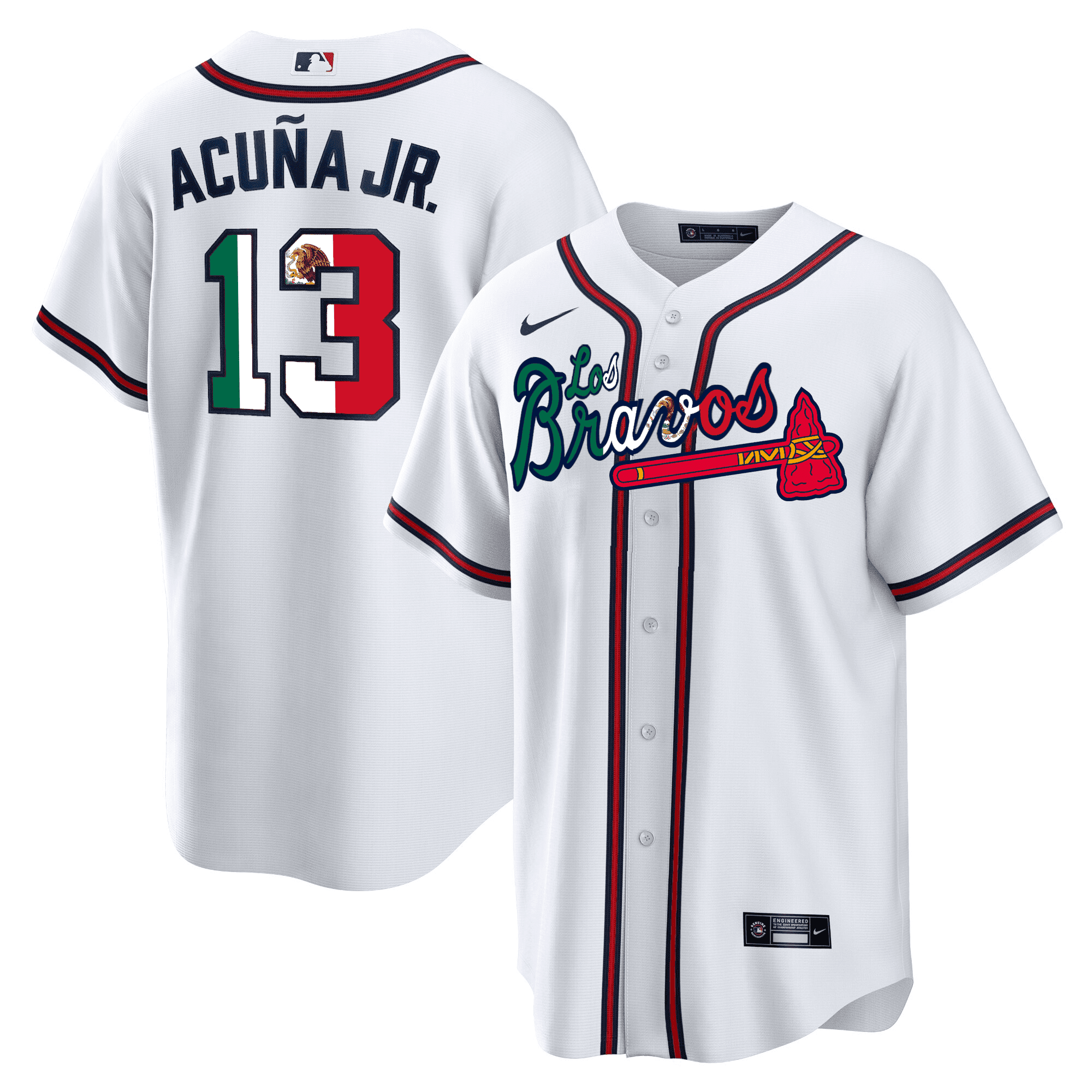 Men’s Atlanta Los Bravos Special Mexico Edition Jersey