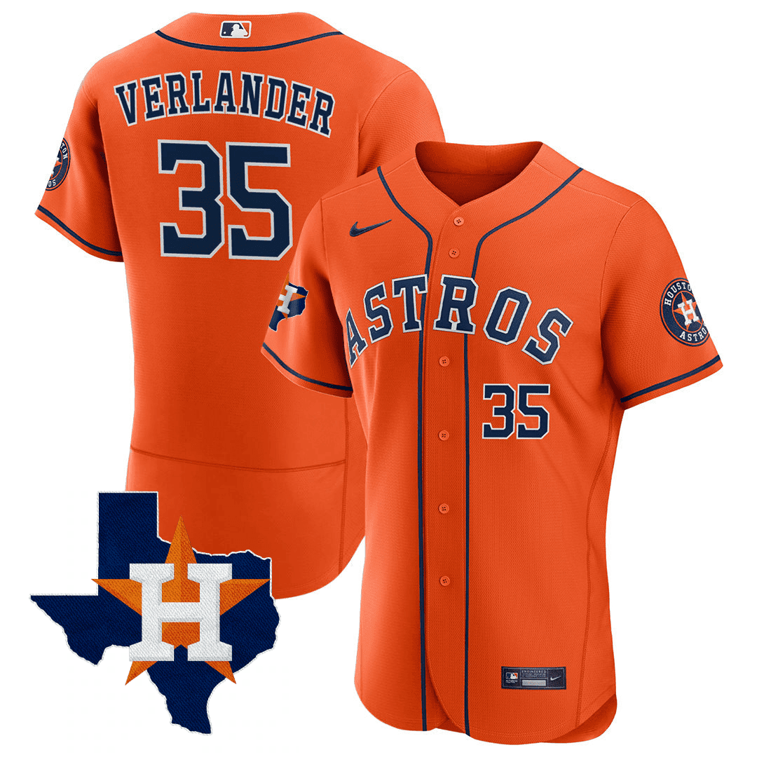Men’s Houston Texas State Patch Jersey