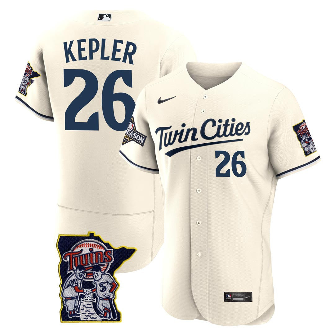Men’s Minnesota Flex Base Postseason Patch Jersey