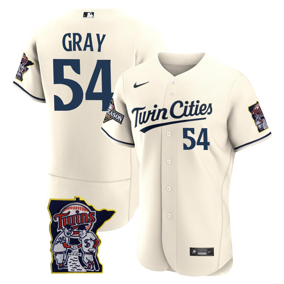 Men’s Minnesota Flex Base Postseason Patch Jersey