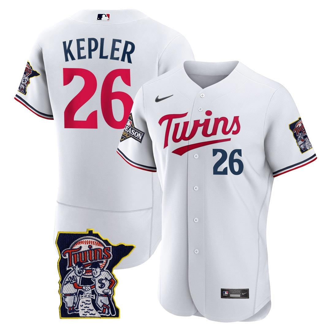 Men’s Minnesota Flex Base Postseason Patch Jersey