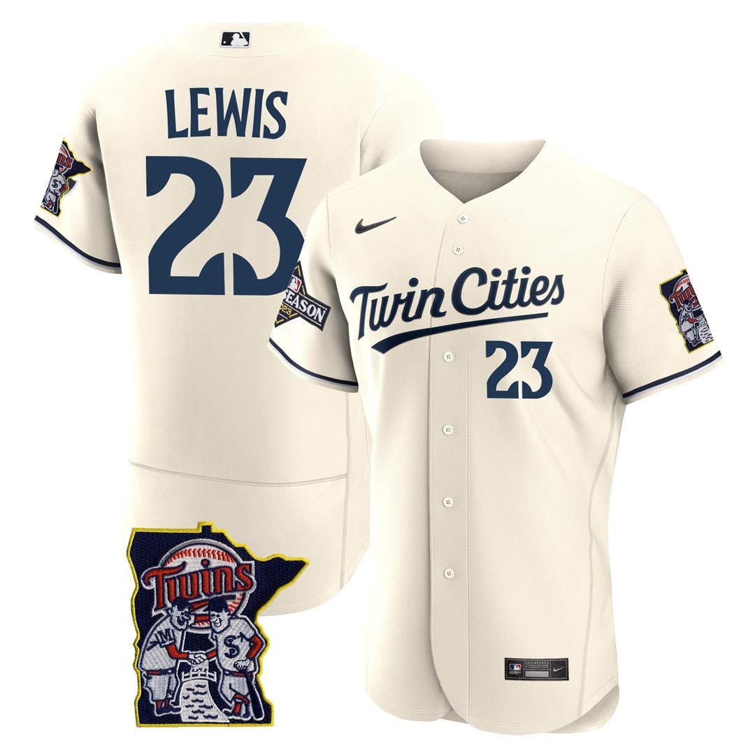 Men’s Minnesota Flex Base Postseason Patch Jersey