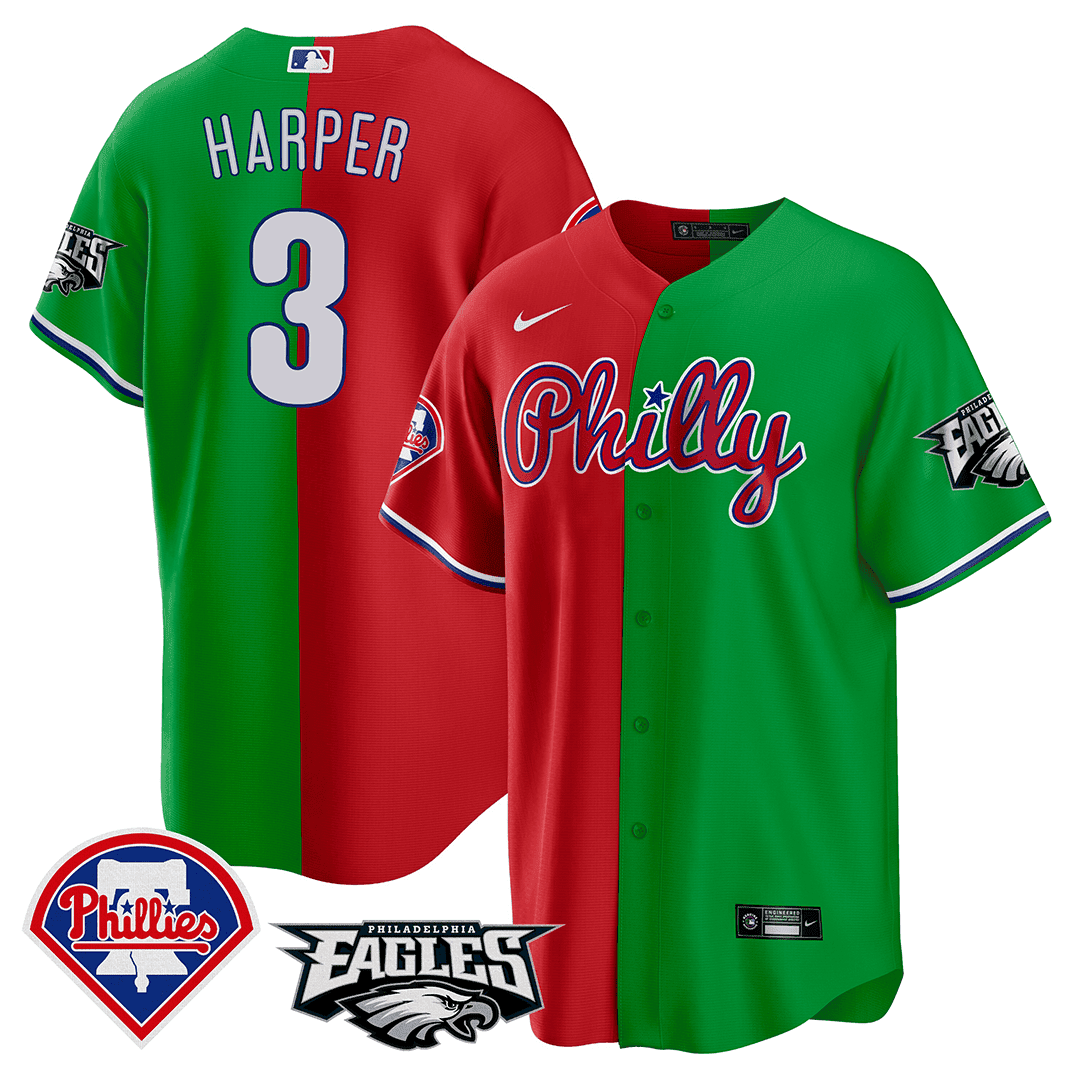 Men’s Split Phillies – Cool Base Jersey