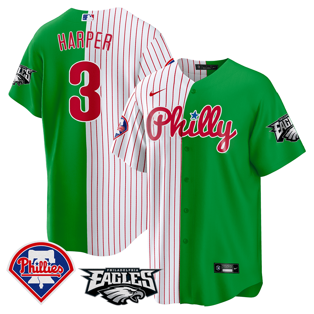 Men’s Split Phillies – Cool Base Jersey