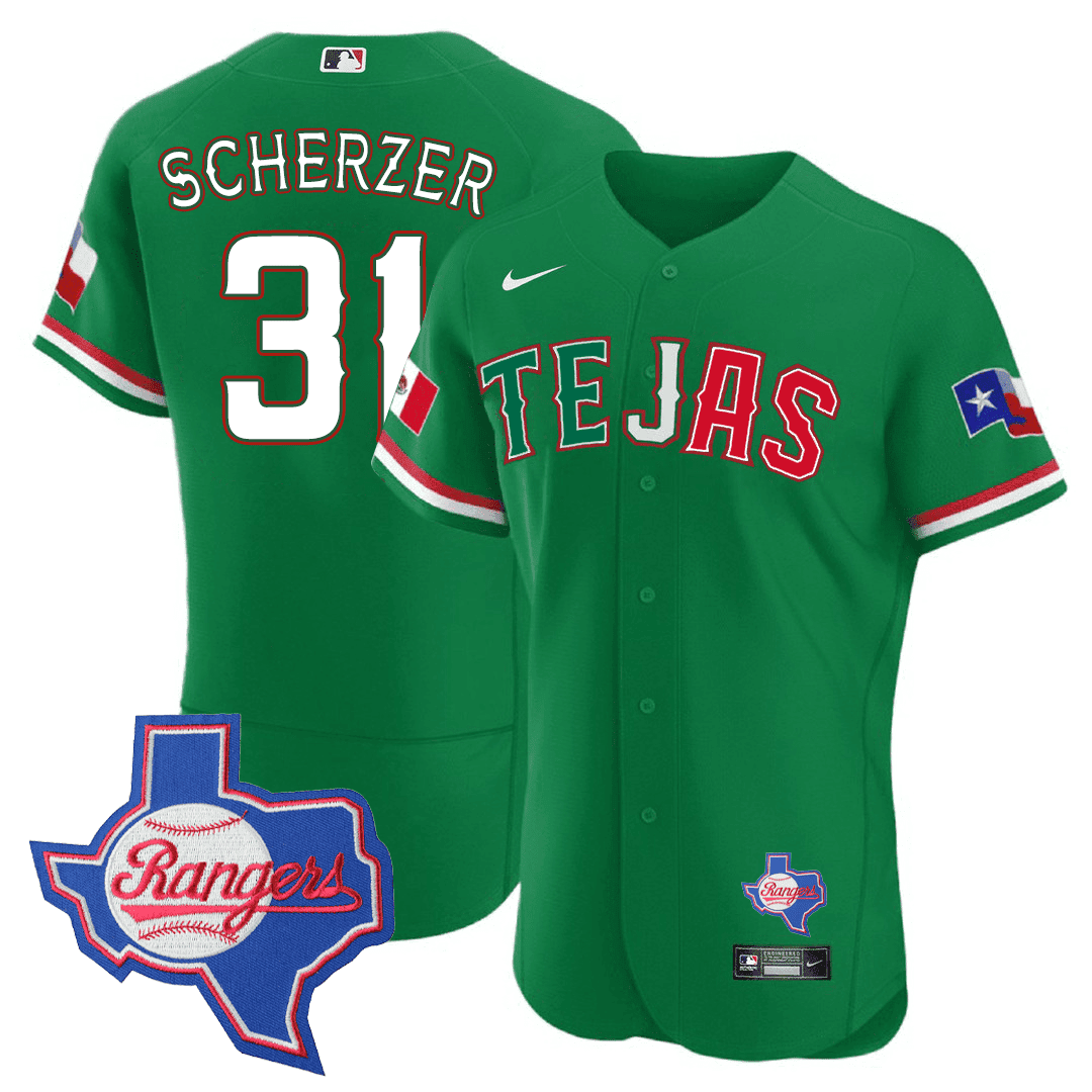 Men’s Texas Special Mexico Texas State Patch Jersey