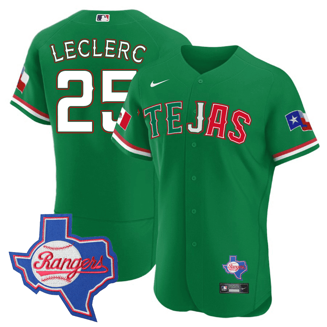 Men’s Texas Special Mexico Texas State Patch Jersey