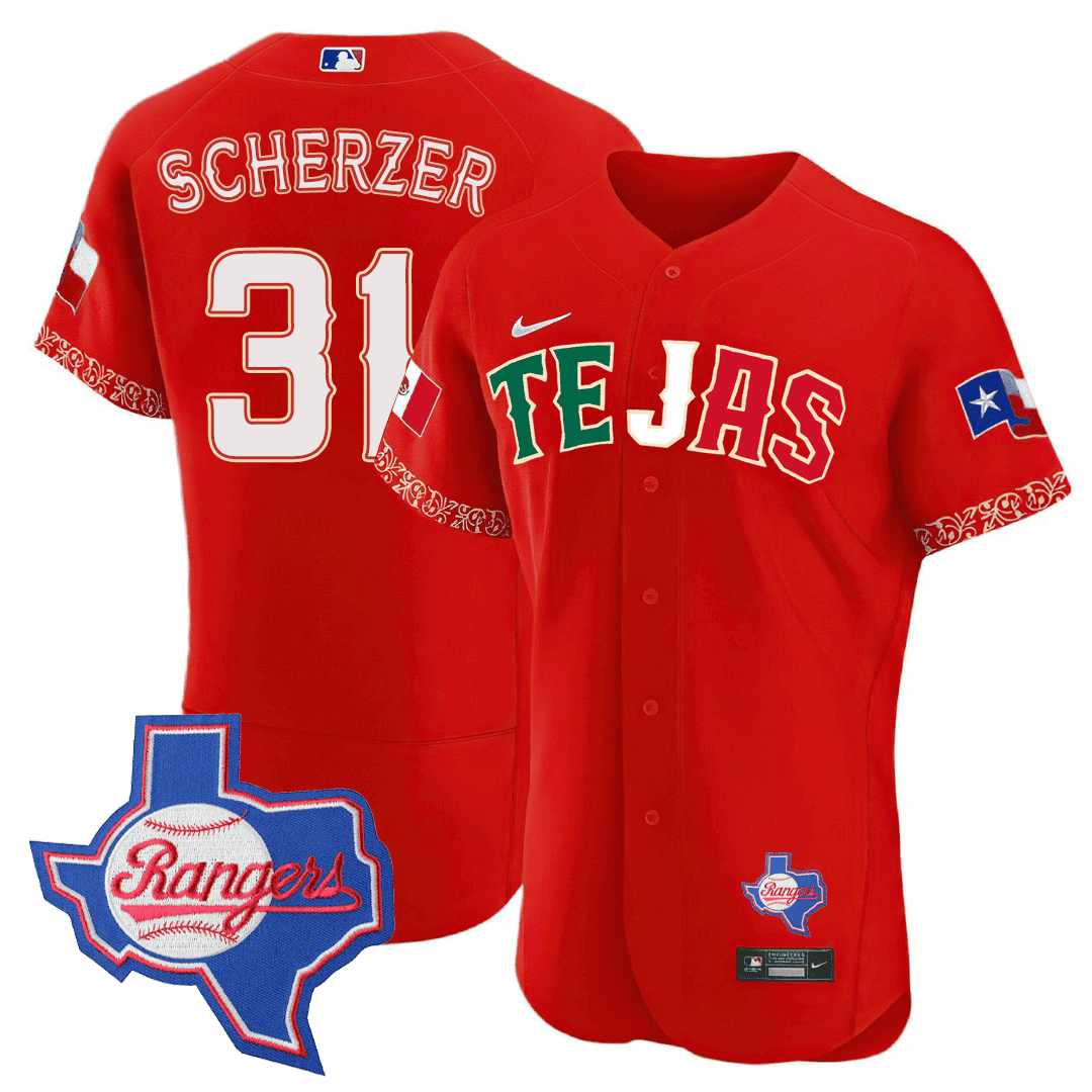 Men’s Texas Special Mexico Texas State Patch Jersey