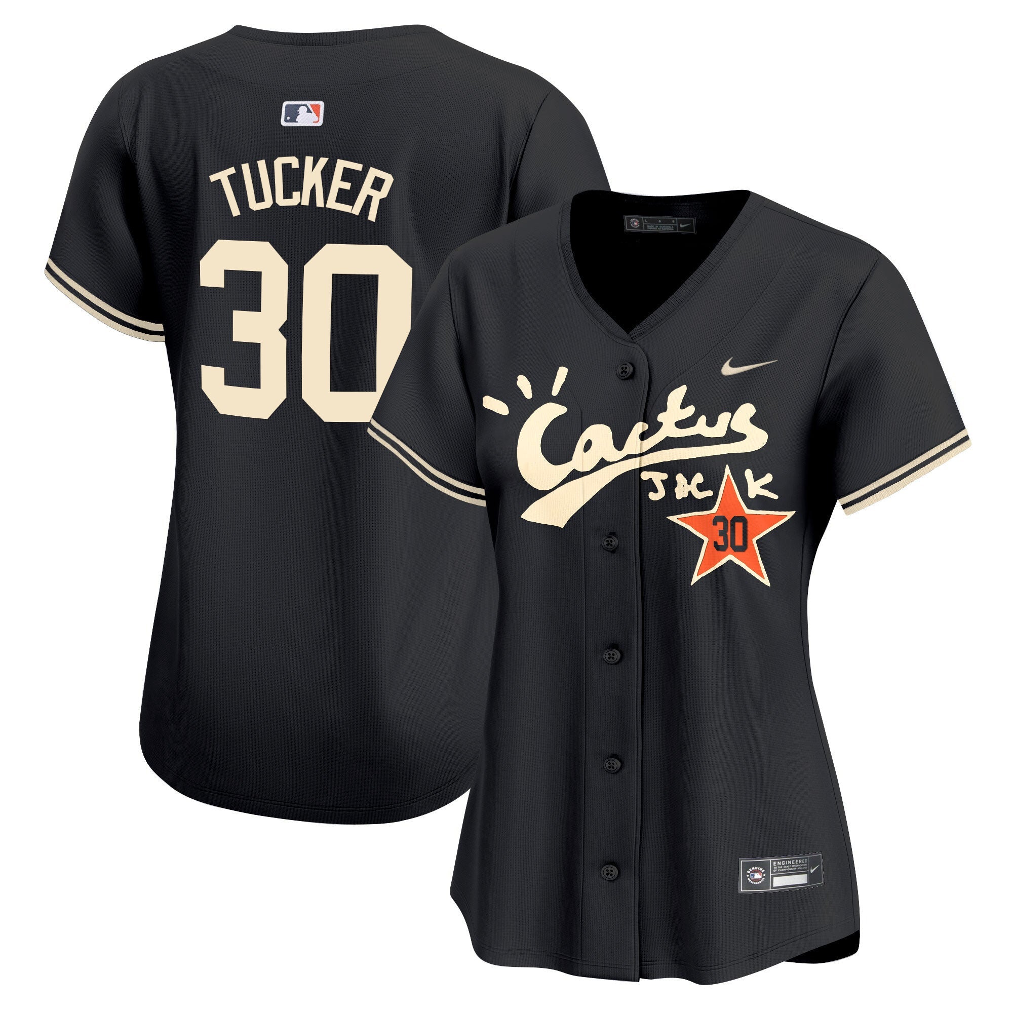 Women’s Cactus Jack Vapor Premier Limited Jersey V2 – Stitched