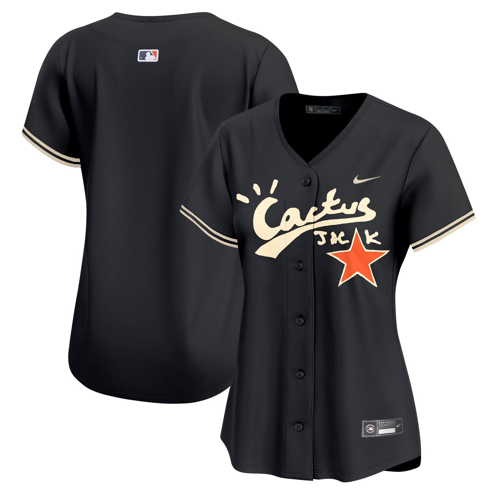 Women’s Cactus Jack Vapor Premier Limited Jersey V2 – Stitched