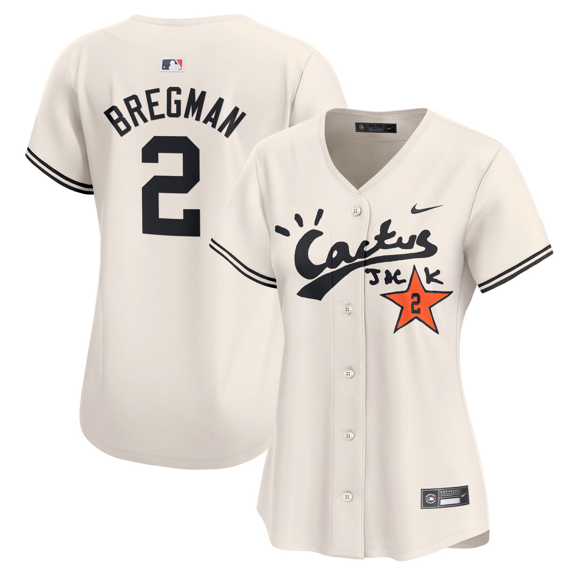 Women’s Cactus Jack Vapor Premier Limited Jersey V2 – Stitched