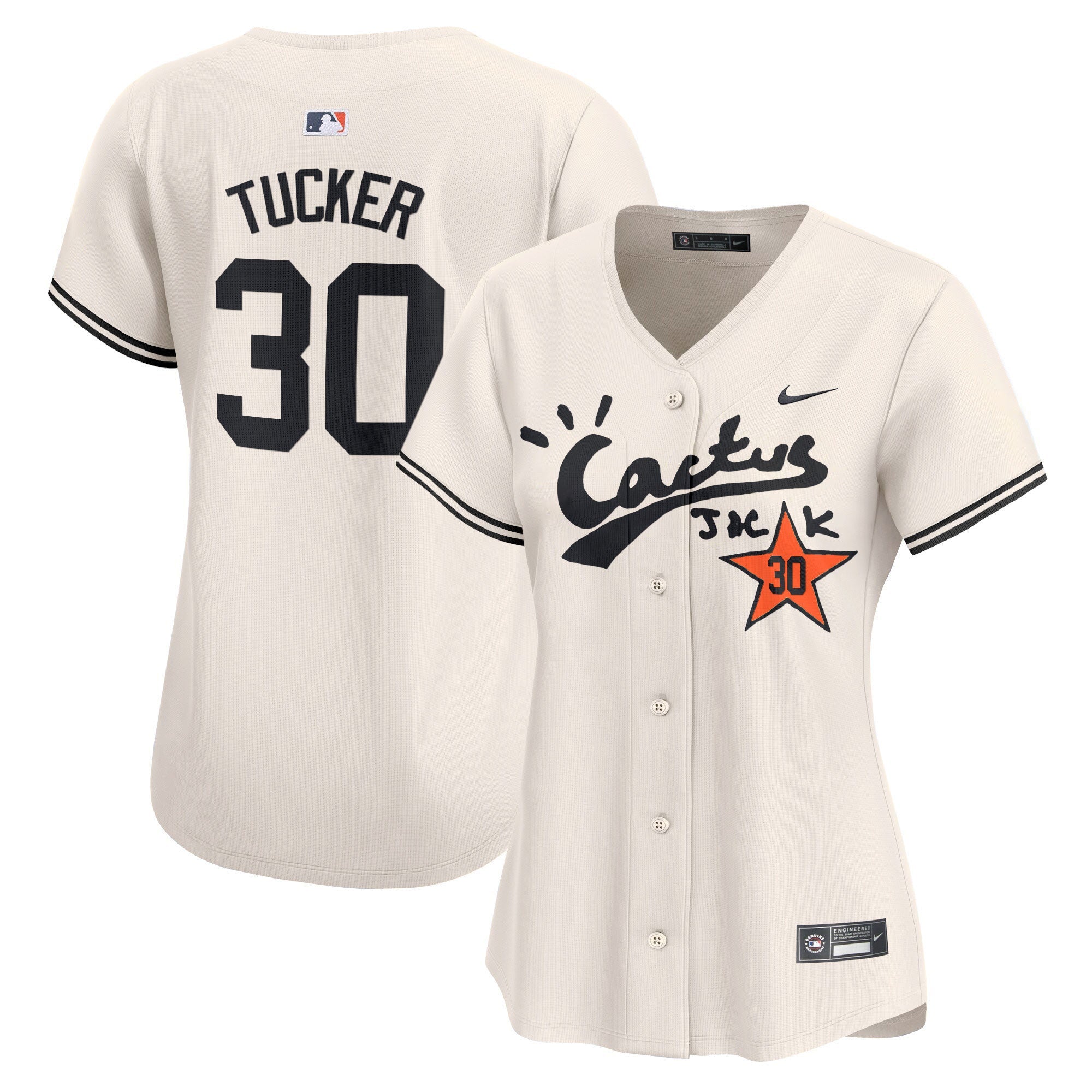 Women’s Cactus Jack Vapor Premier Limited Jersey V2 – Stitched