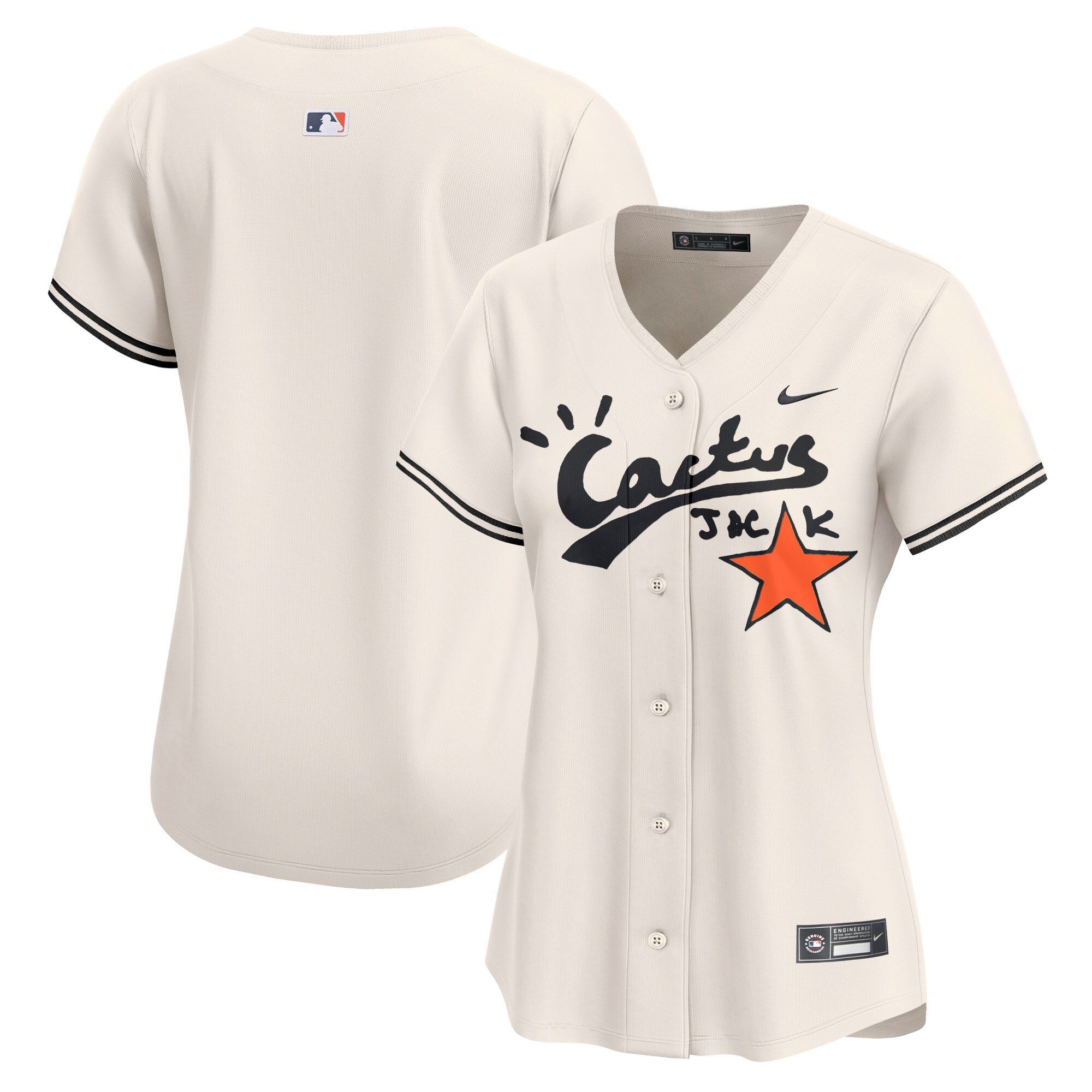 Women’s Cactus Jack Vapor Premier Limited Jersey V2 – Stitched