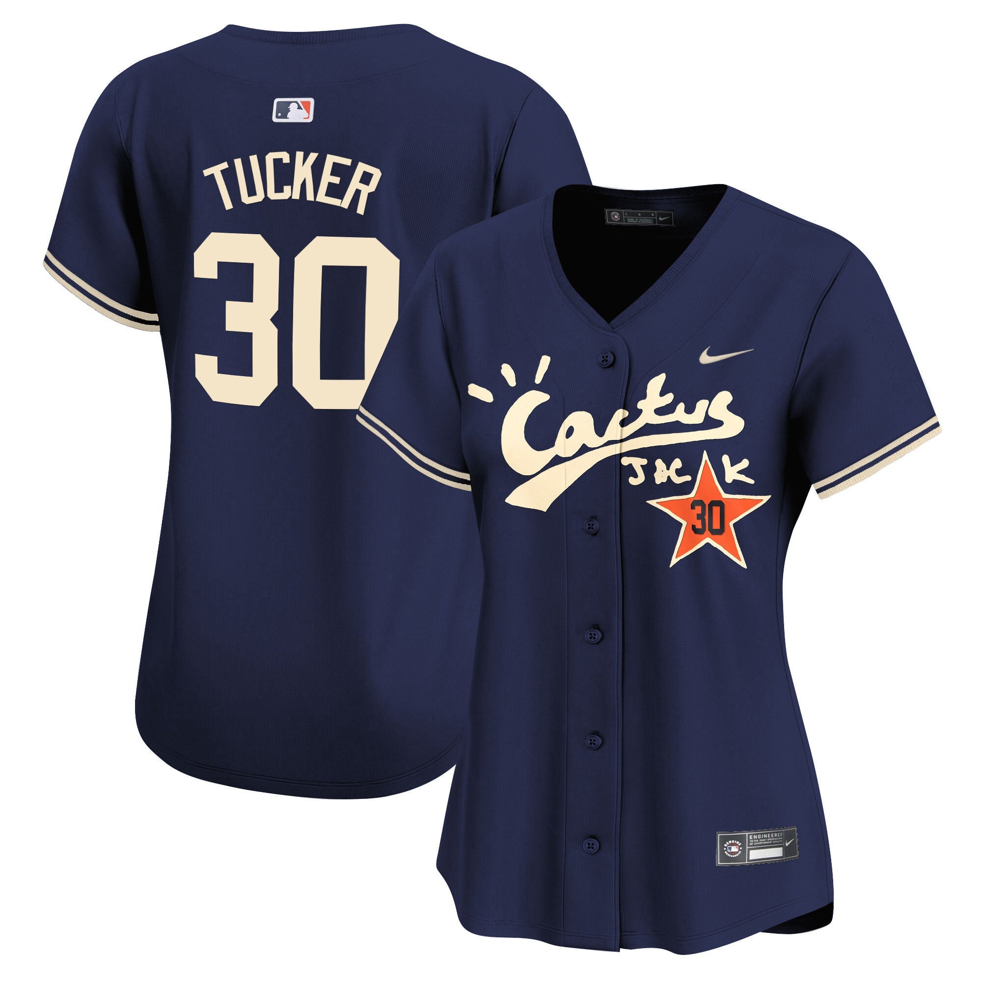 Women’s Cactus Jack Vapor Premier Limited Jersey V2 – Stitched