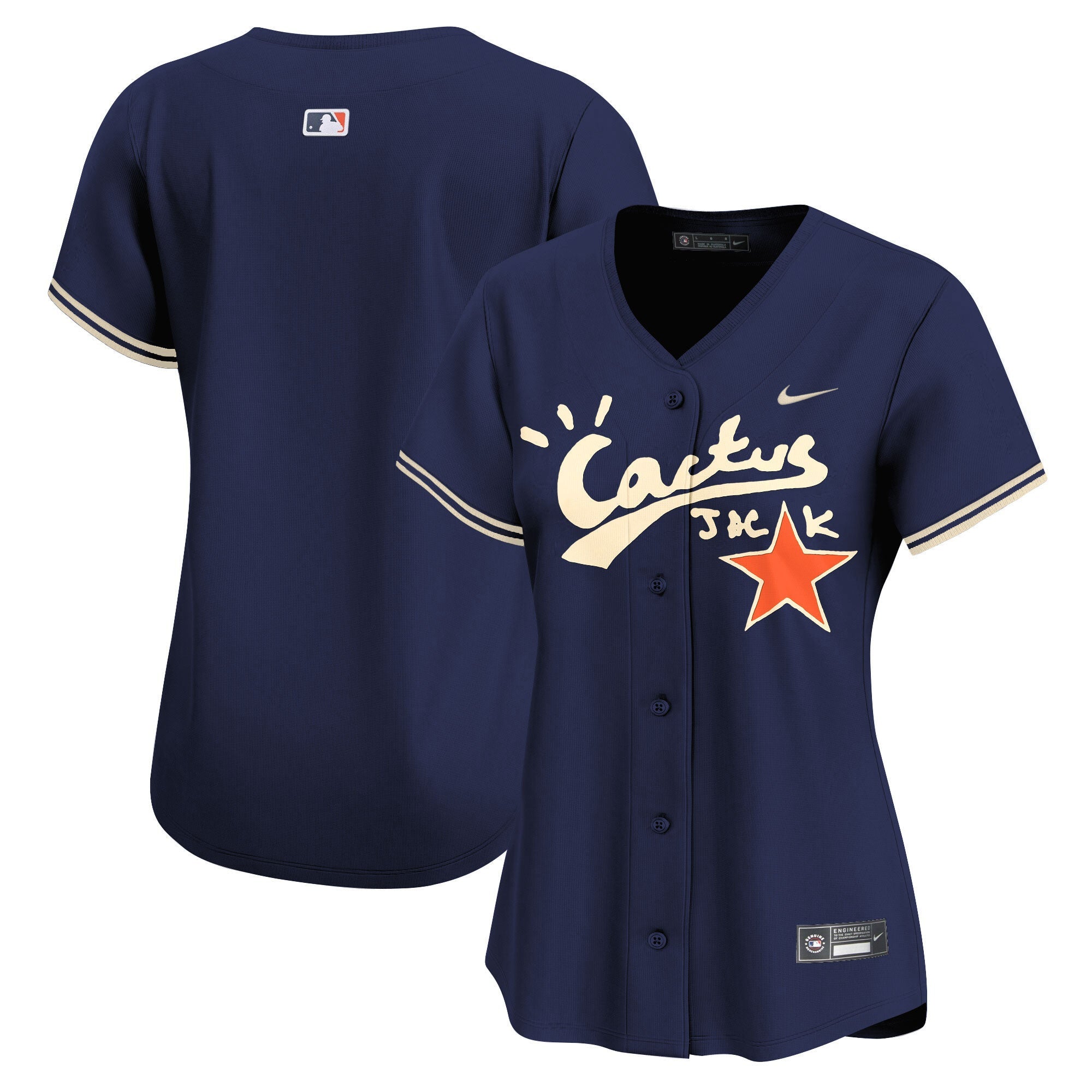 Women’s Cactus Jack Vapor Premier Limited Jersey V2 – Stitched