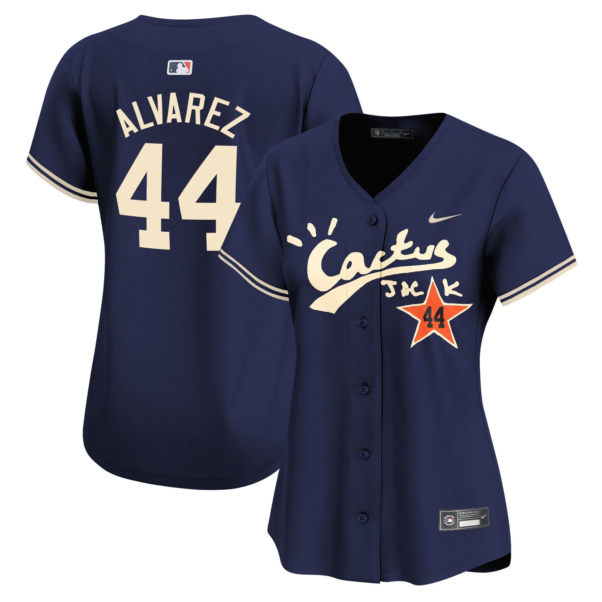 Women’s Cactus Jack Vapor Premier Limited Jersey V2 – Stitched